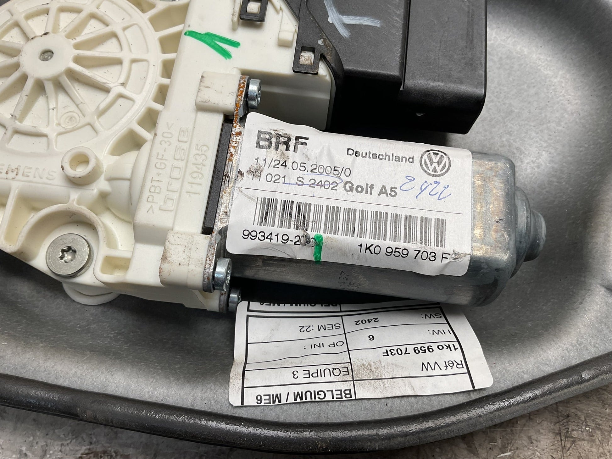 Elevalunas tra izq VW Golf V 1K - 1K4839461A