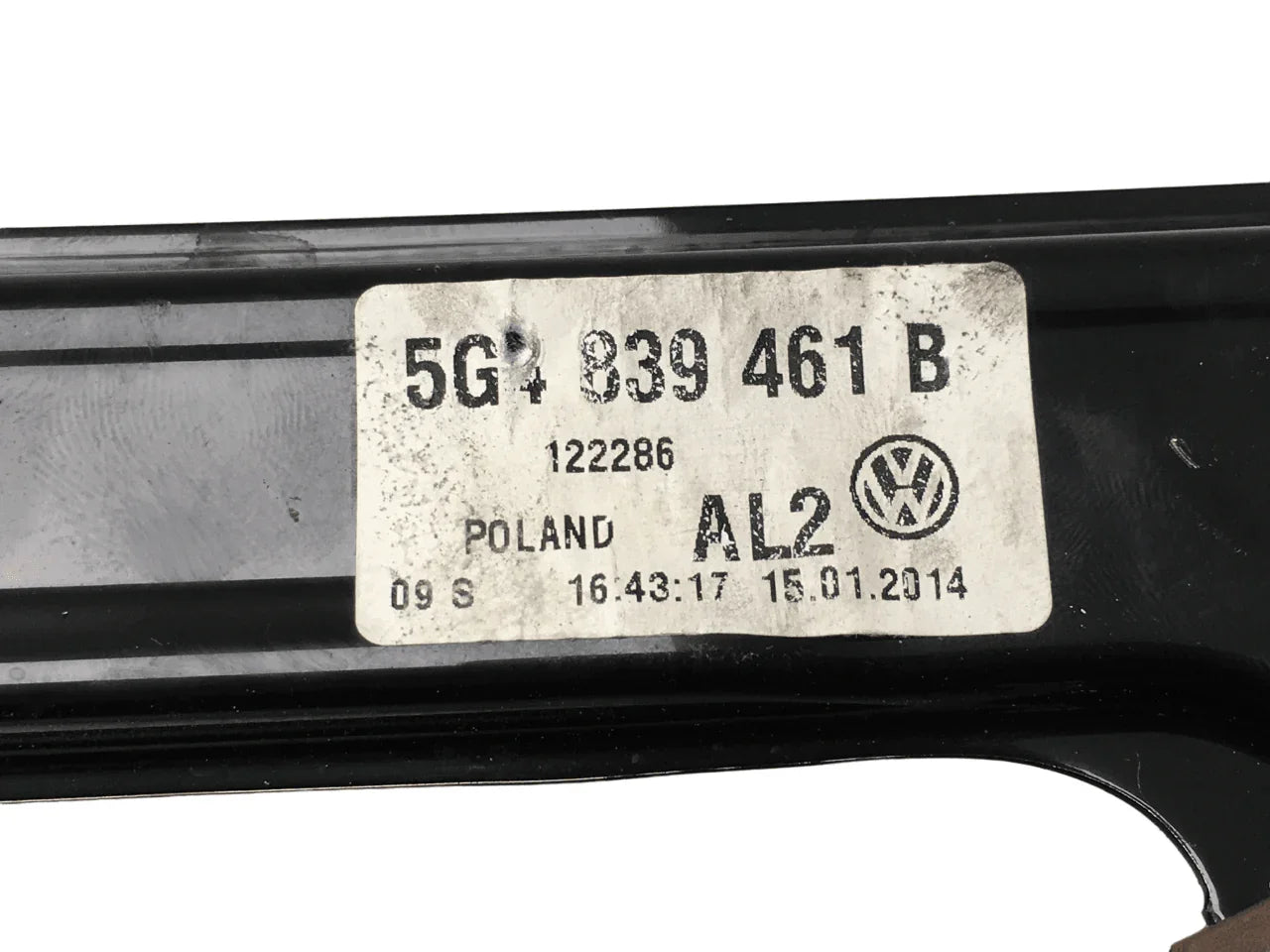 Elevalunas trasero izquierdo VW Golf VII R-line