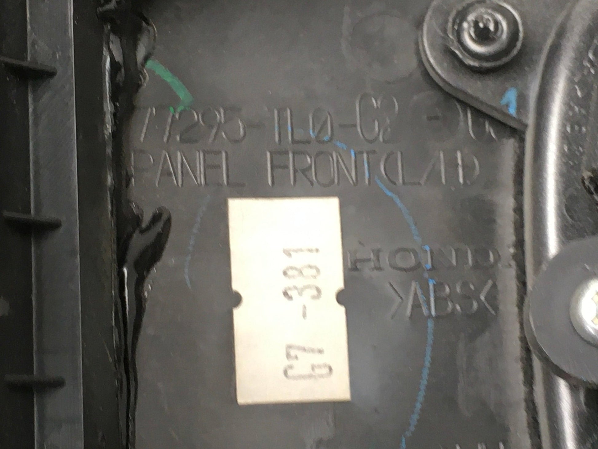 Embellecedor central Honda Accord VIII - 77295TL0G