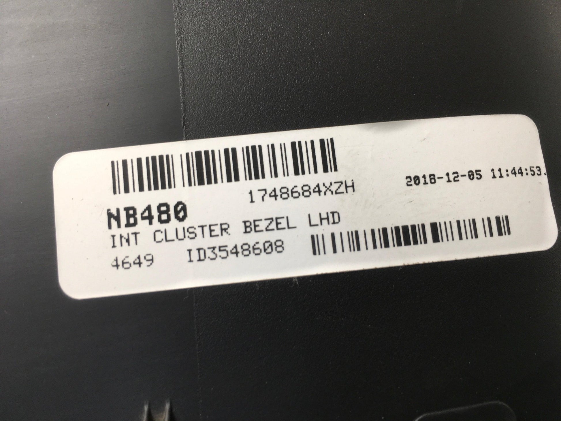 Embellecedor cuadro instrumentos Ford Ranger TKE - EB3B41044D