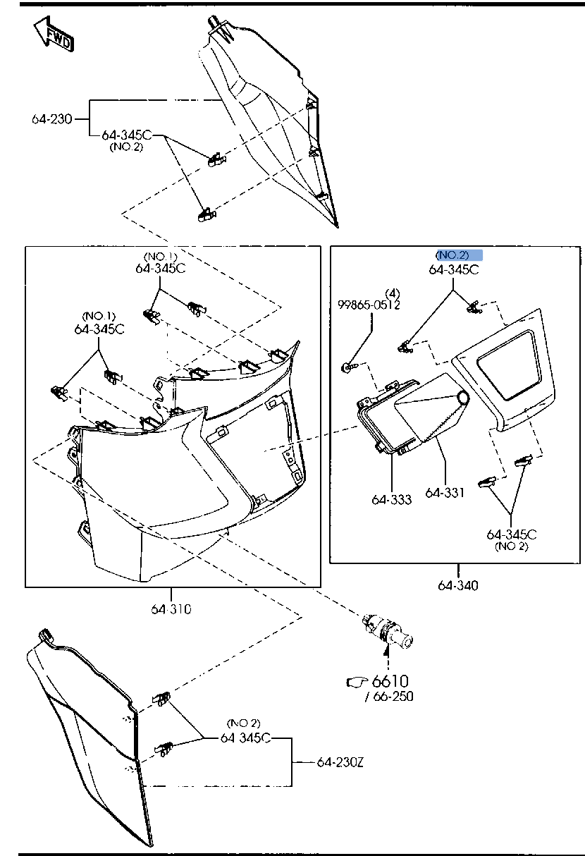 Embellecedor palanca cambios Mazda 5 - CC2964341