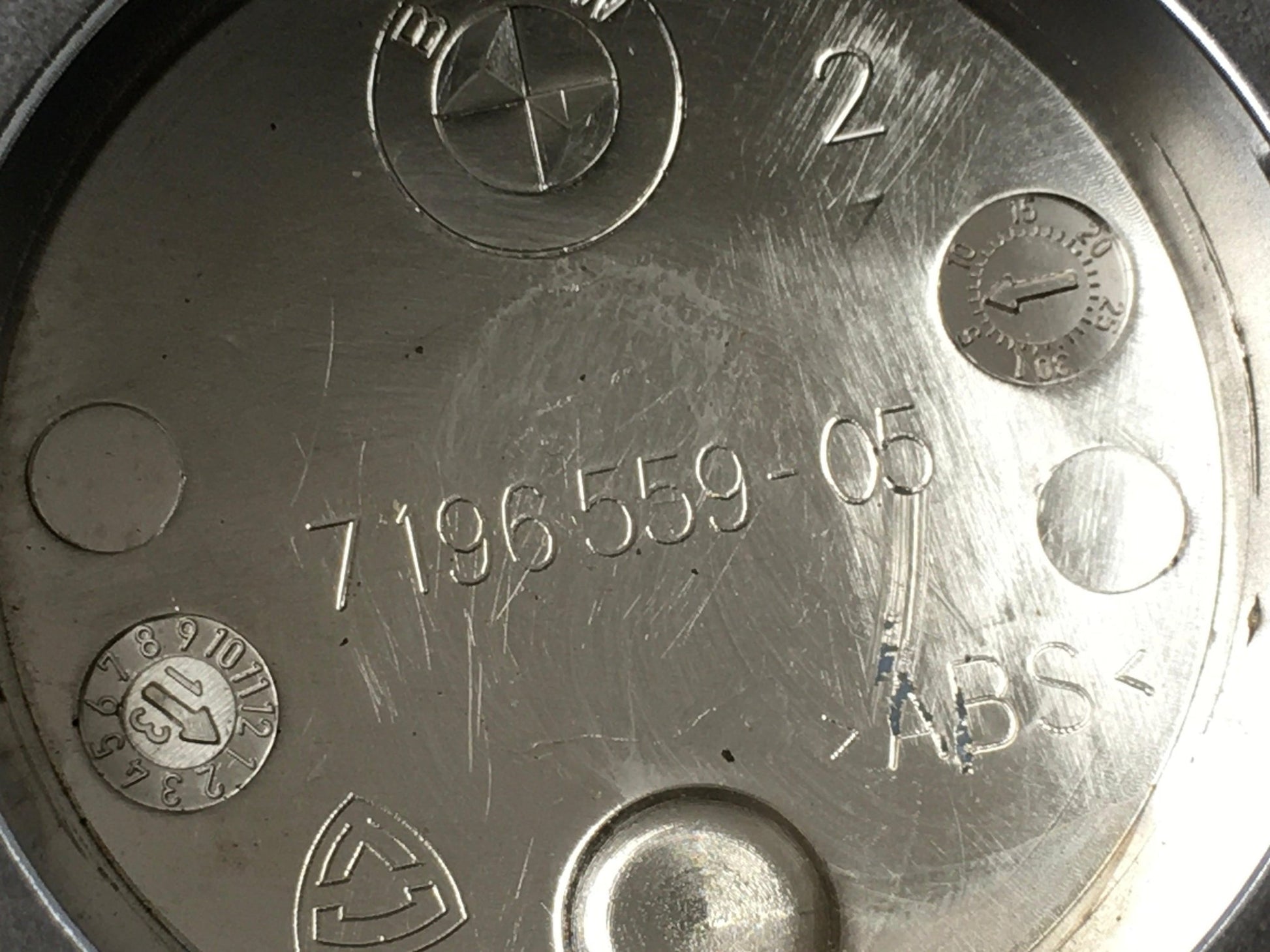 Emblema marca BMW E71 7196559 - 7196559