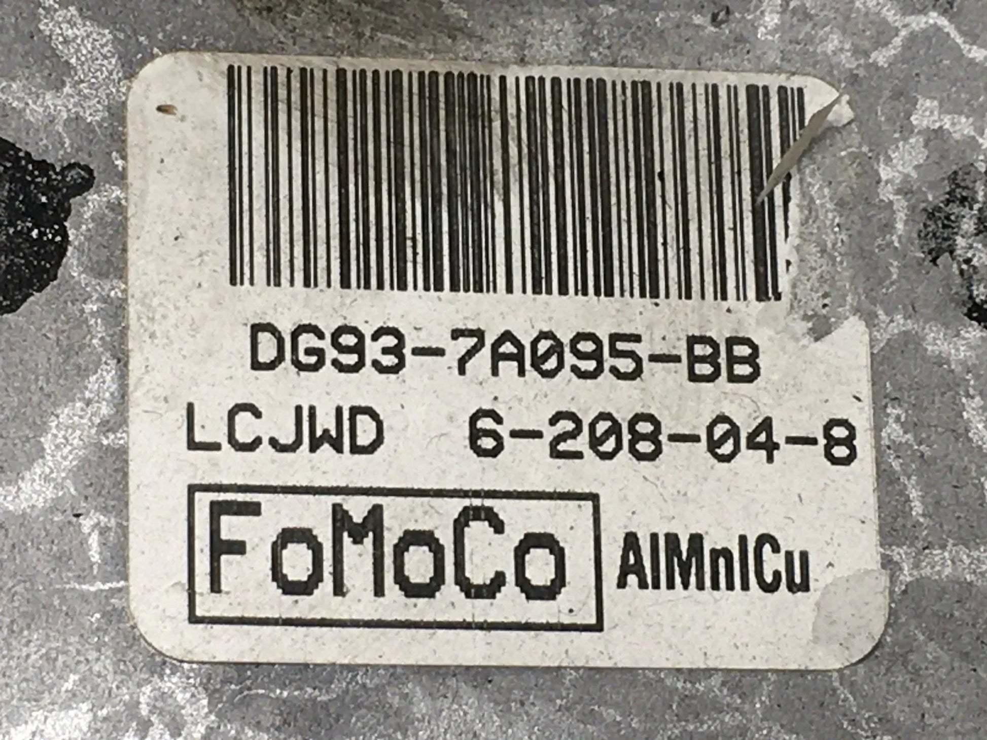 Enfriador aceite Ford Mondeo V