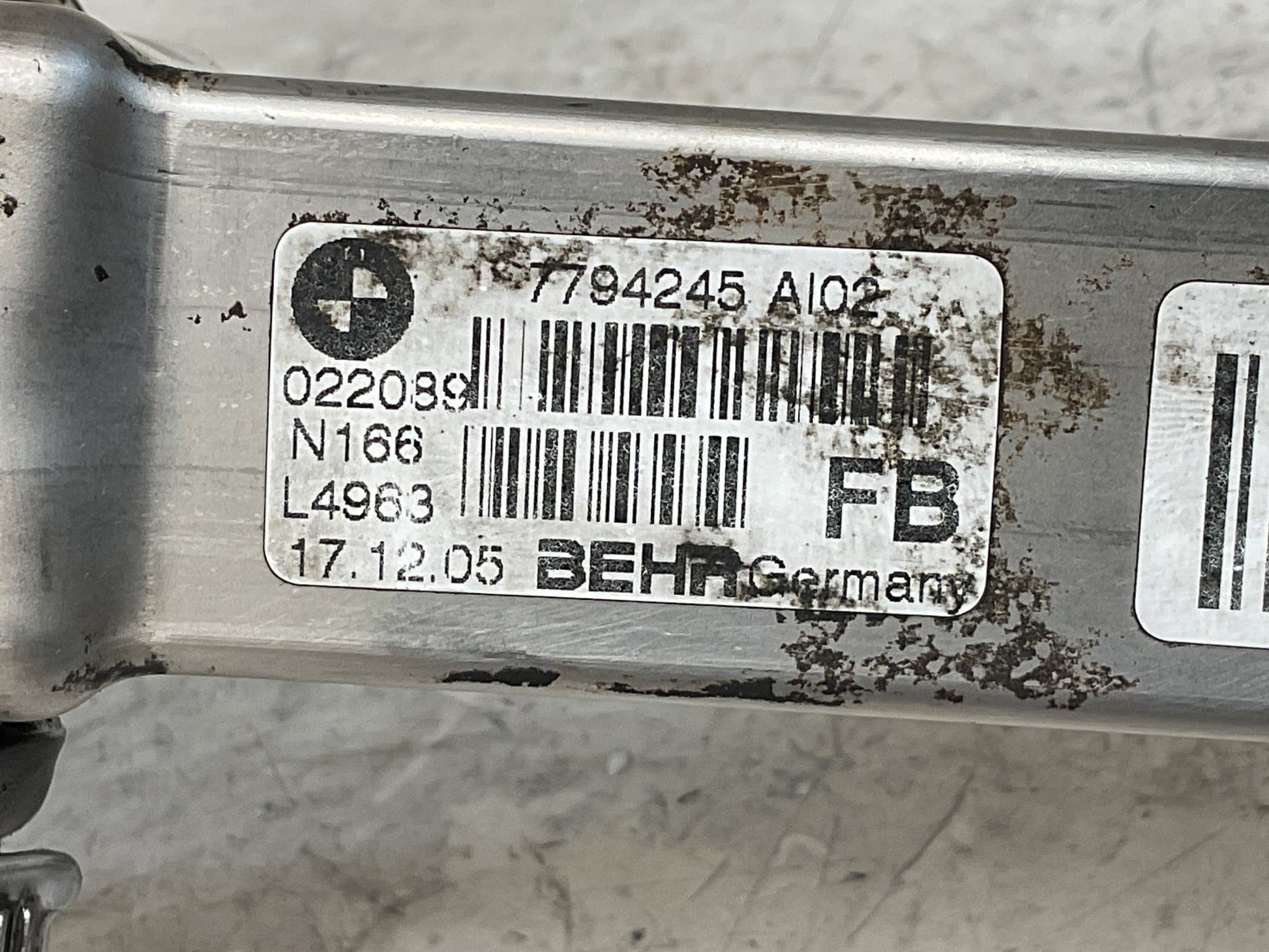 Enfriador EGR BMW 7794245 - 7794245