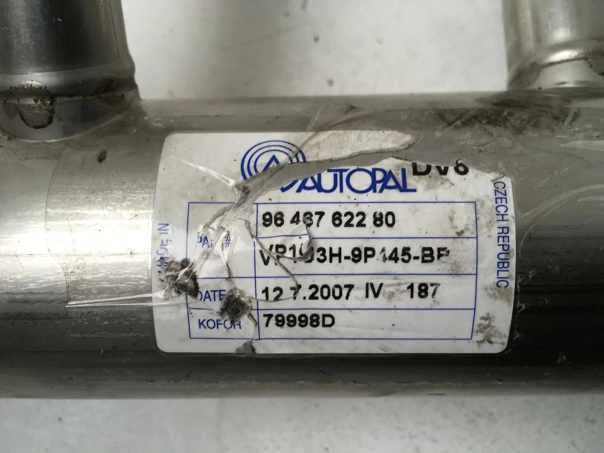 Enfriador EGR PSA 9646762280