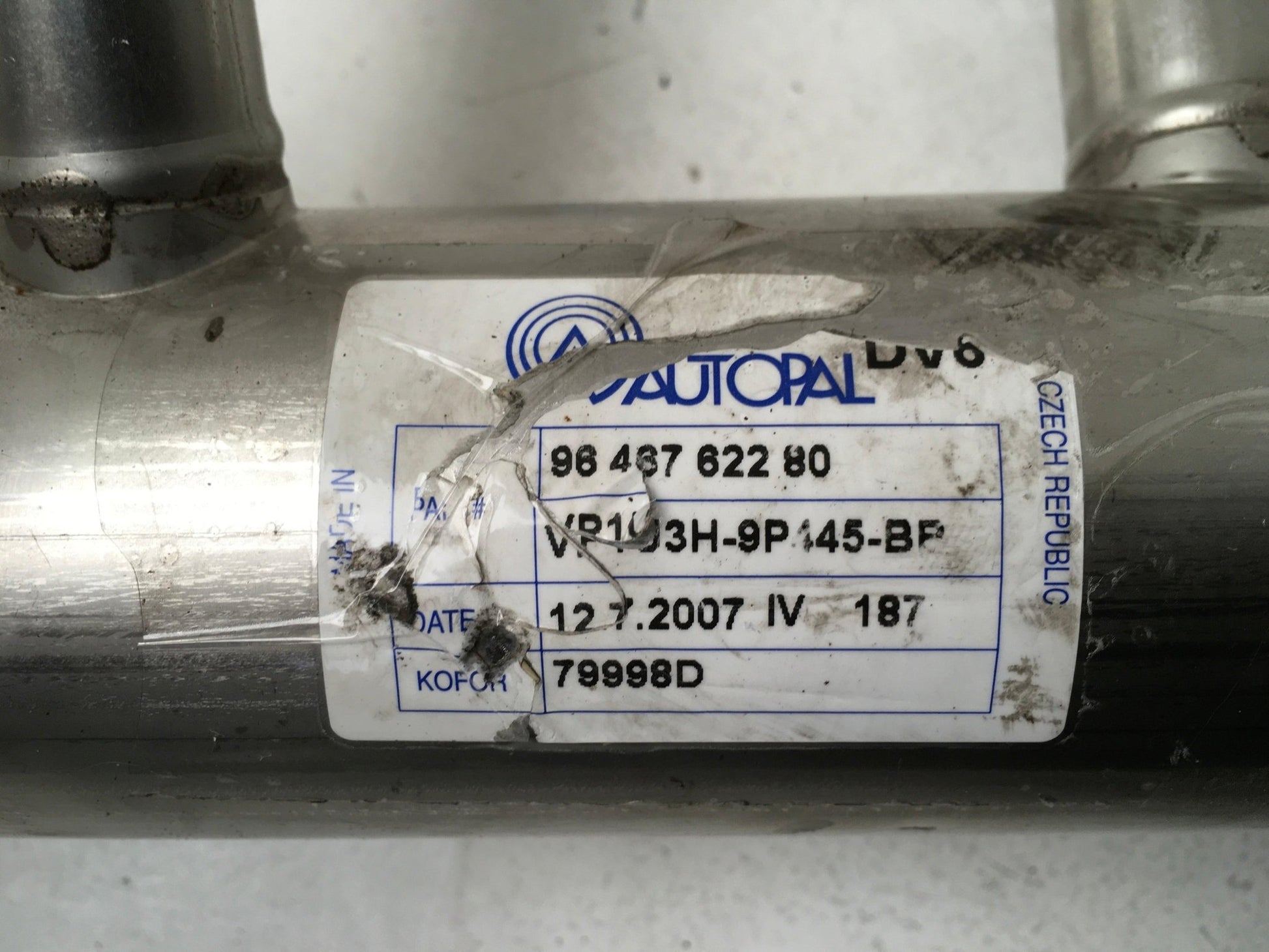 Enfriador EGR PSA 9646762280 - 9646762280