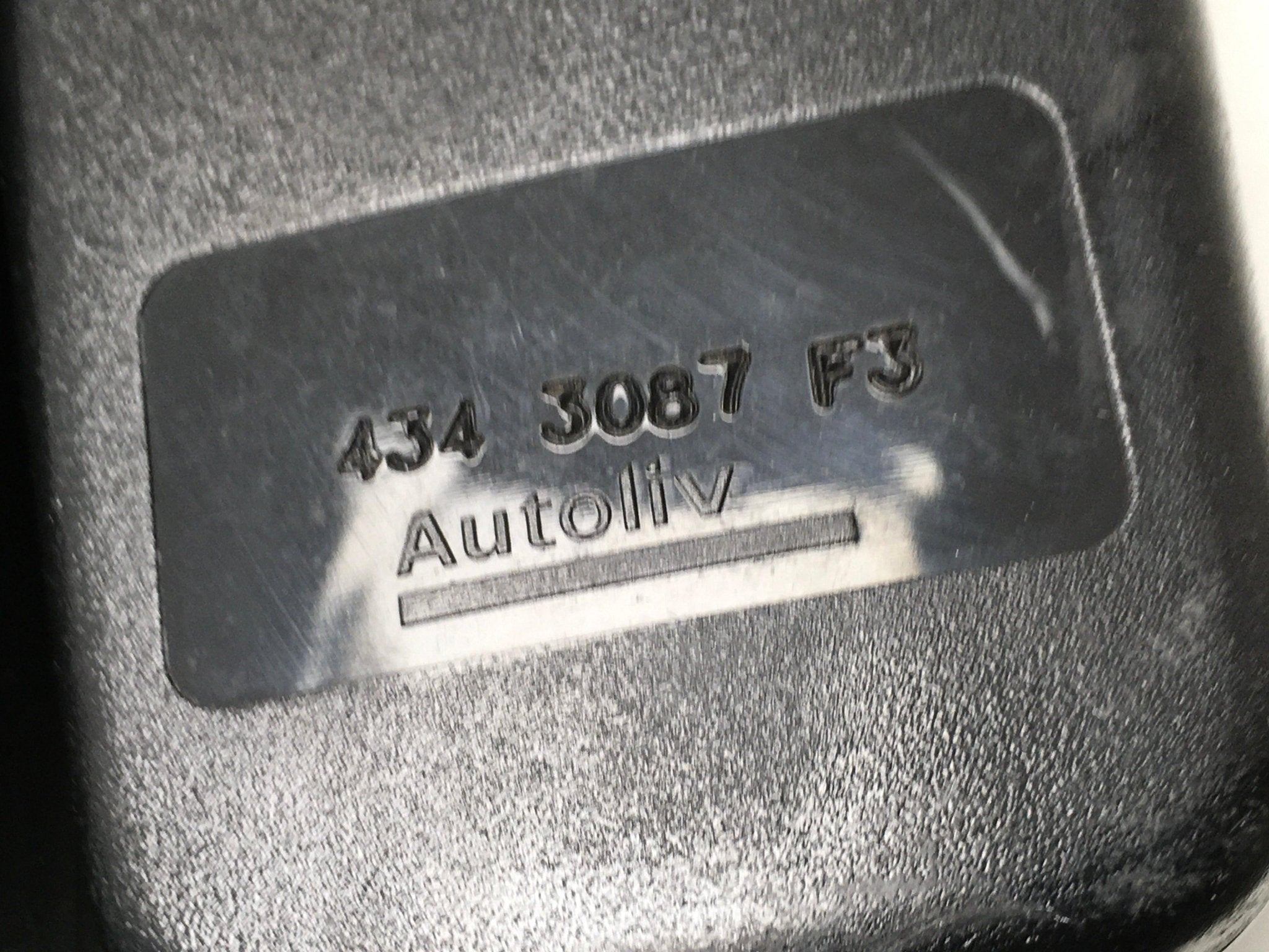 Engache cinturon Peugeot 607 - 1171113F2