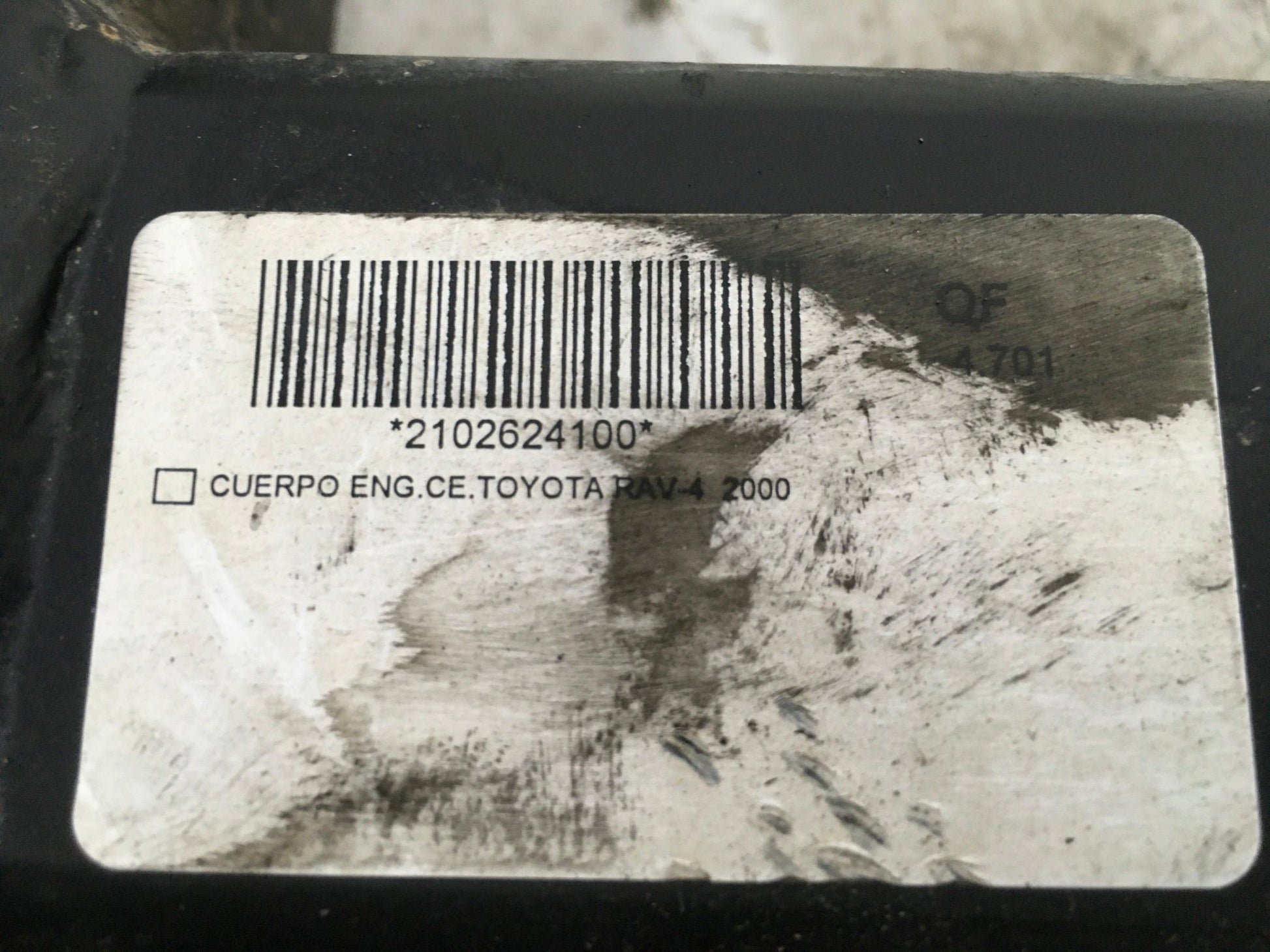 Enganche Remolque Toyota Rav4 A2 - 