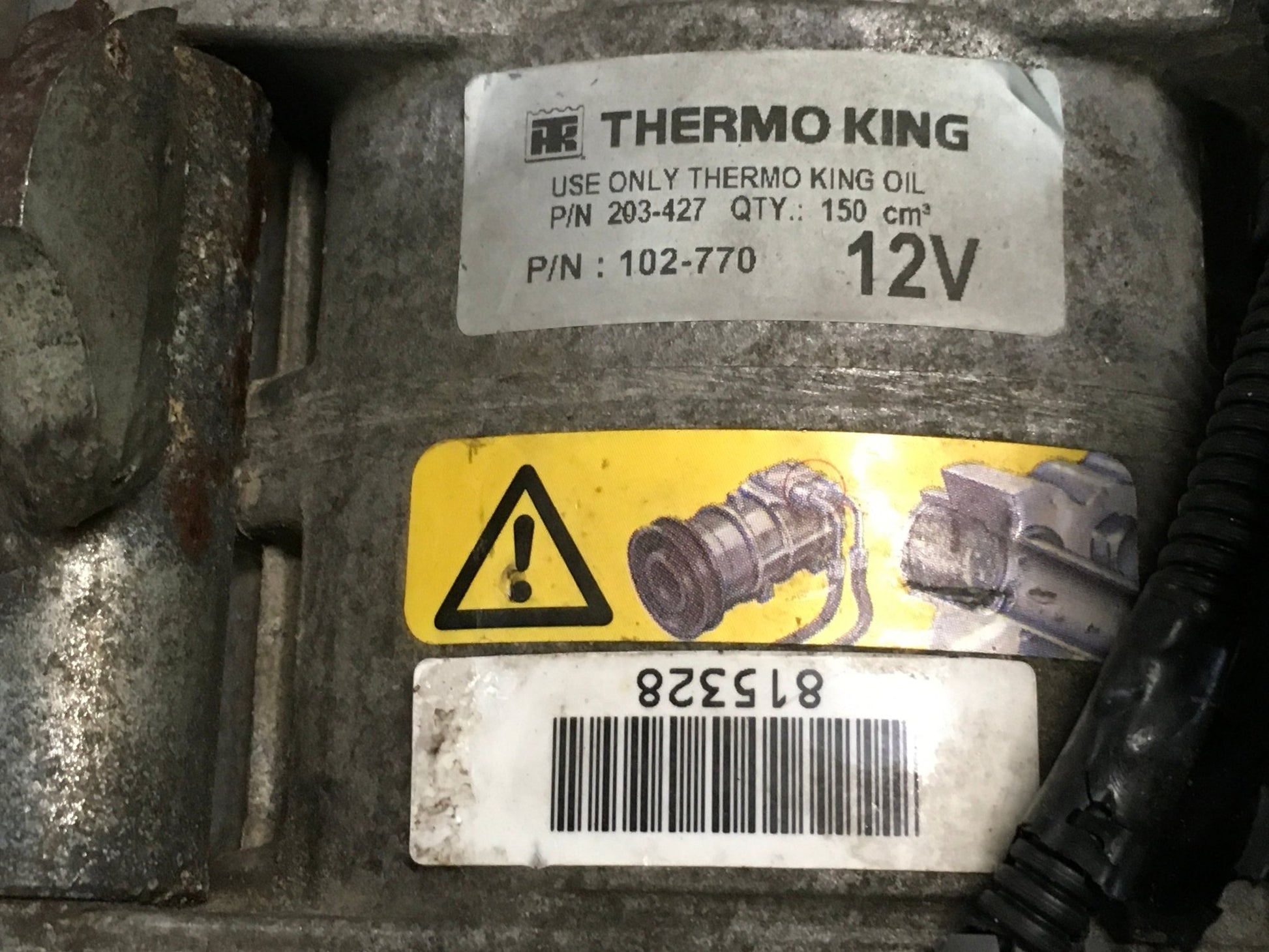 Equipo condensador Thermo King 1E18872G03 - 1E18872G03