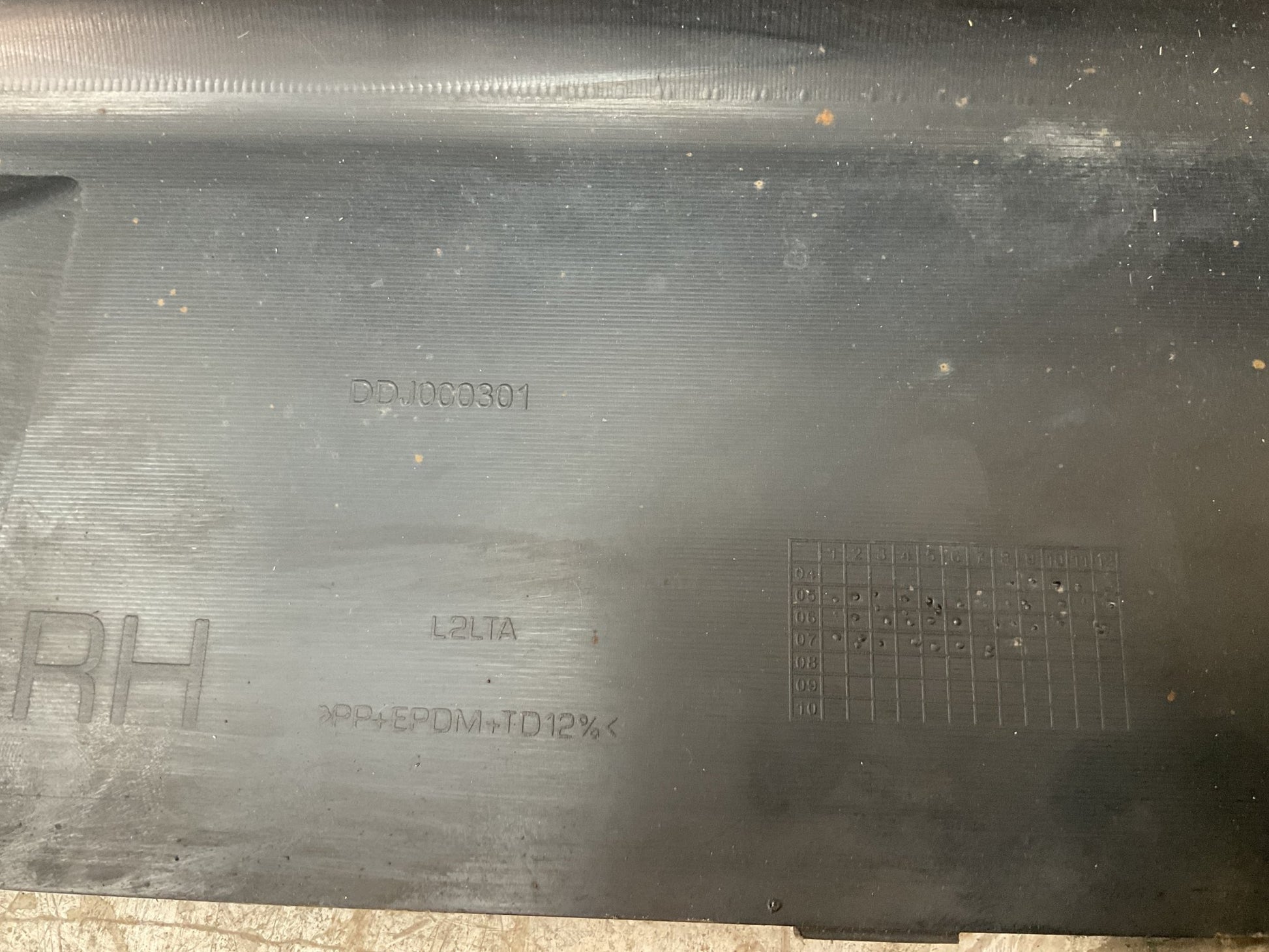 Faldon dcho Land Rover DDJ000301 - DDJ000301