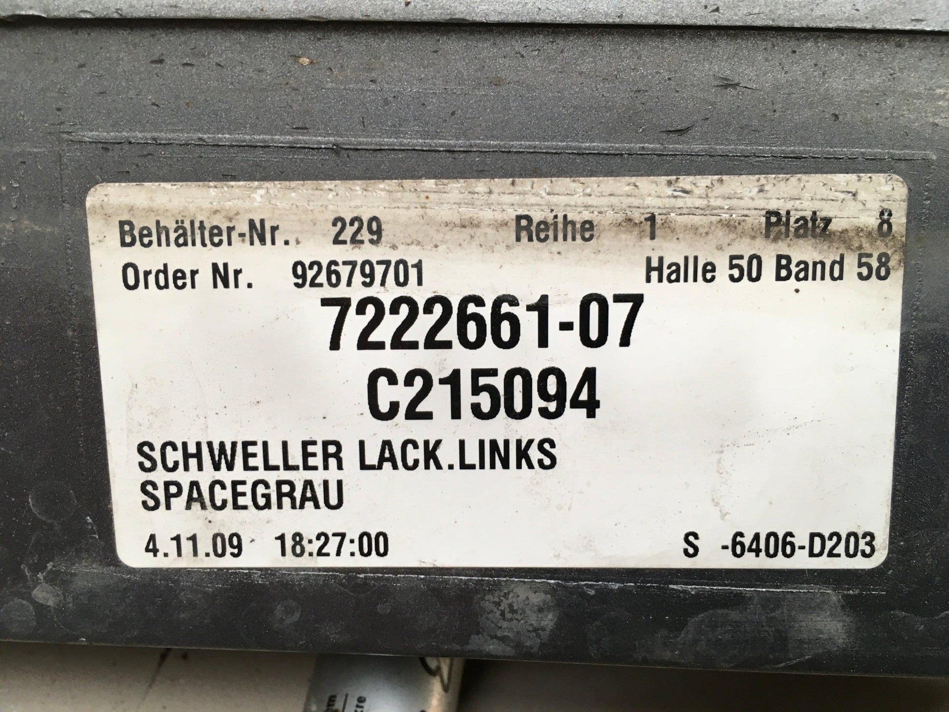 Faldon izquierdo BMW 5 F07 - 51777201251