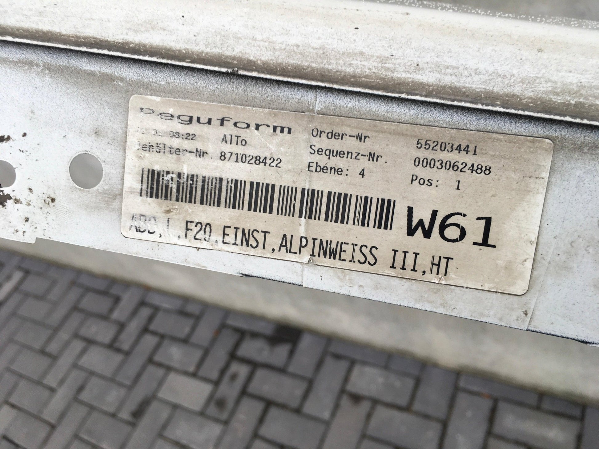 Faldon izquierdo BMW F20 - 51777293553