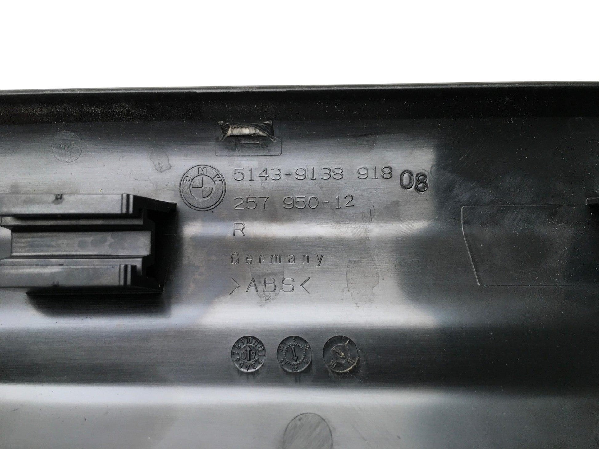 Faldon tra dcho BMW F07 GT - 51439138918