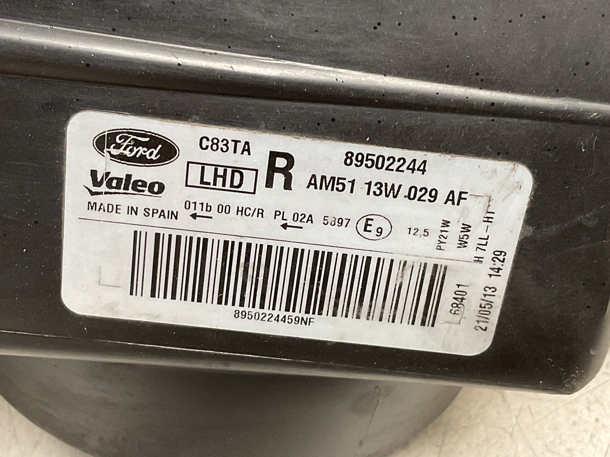 Faro dcho Ford C - Max 2010 - 2019 - AM5113W029AF