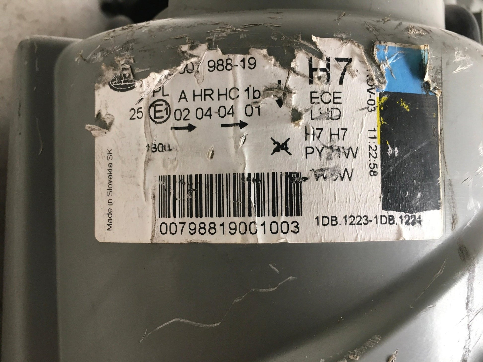 Faro dcho Mercedes CLK W209 - A2098200161