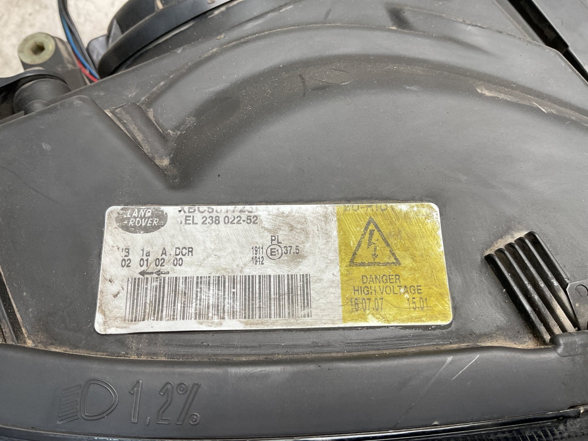 Faro dcho Range Rover Sport L320 - XBC501723LZN _