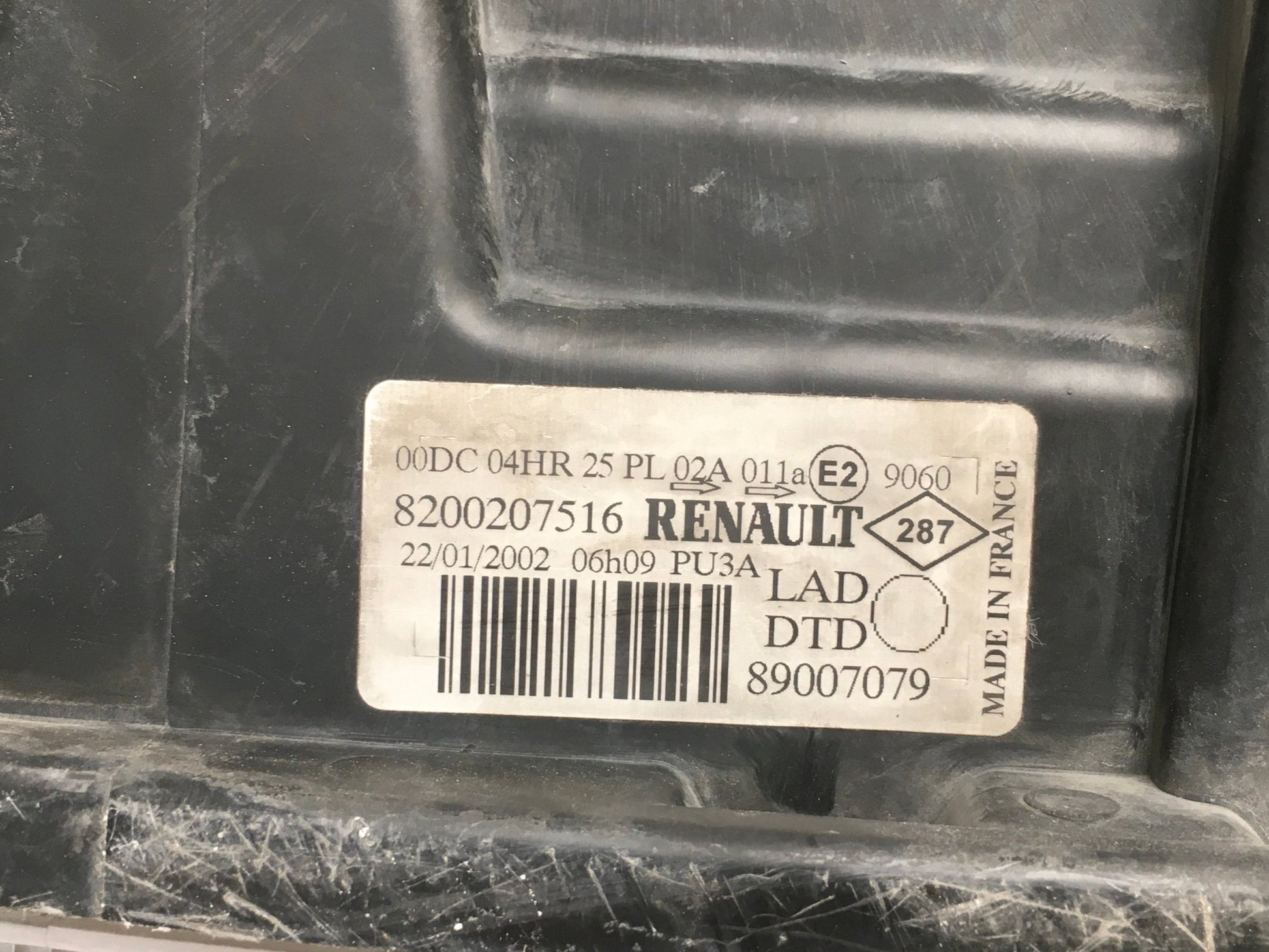 Faro dcho Renault Laguna II - 8200163324 _