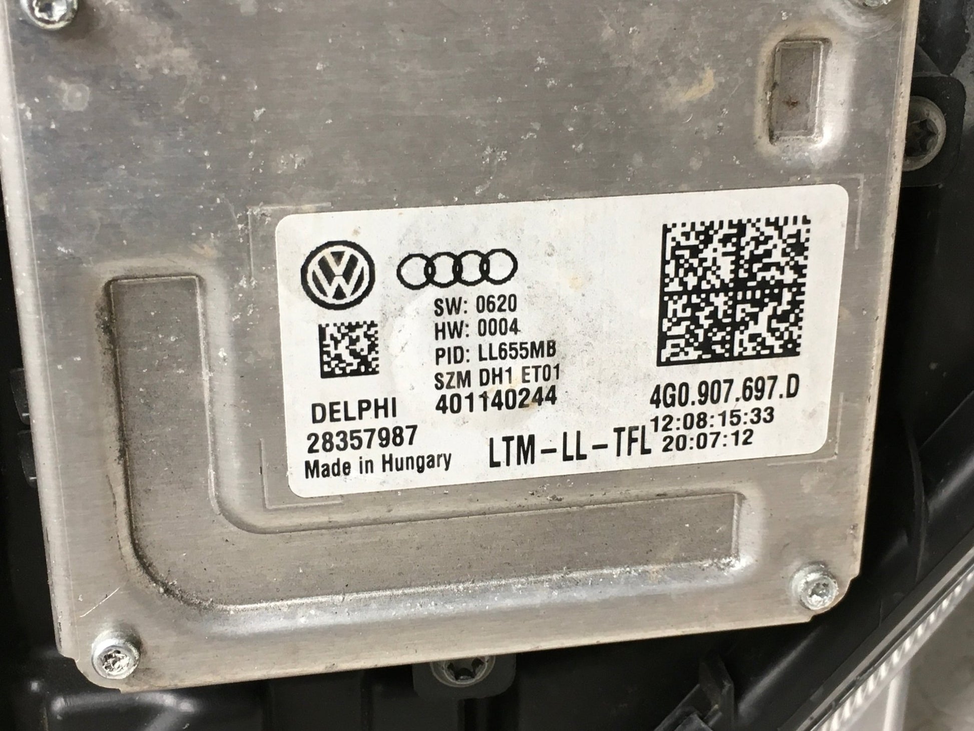 Faro dcho Skoda Octavia III 5E RS - 5E1941016B