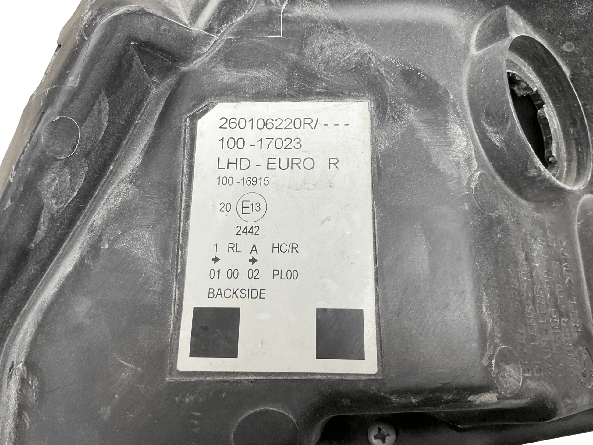 Faro del dcho Renault Kangoo II 07-13 - 260106220R