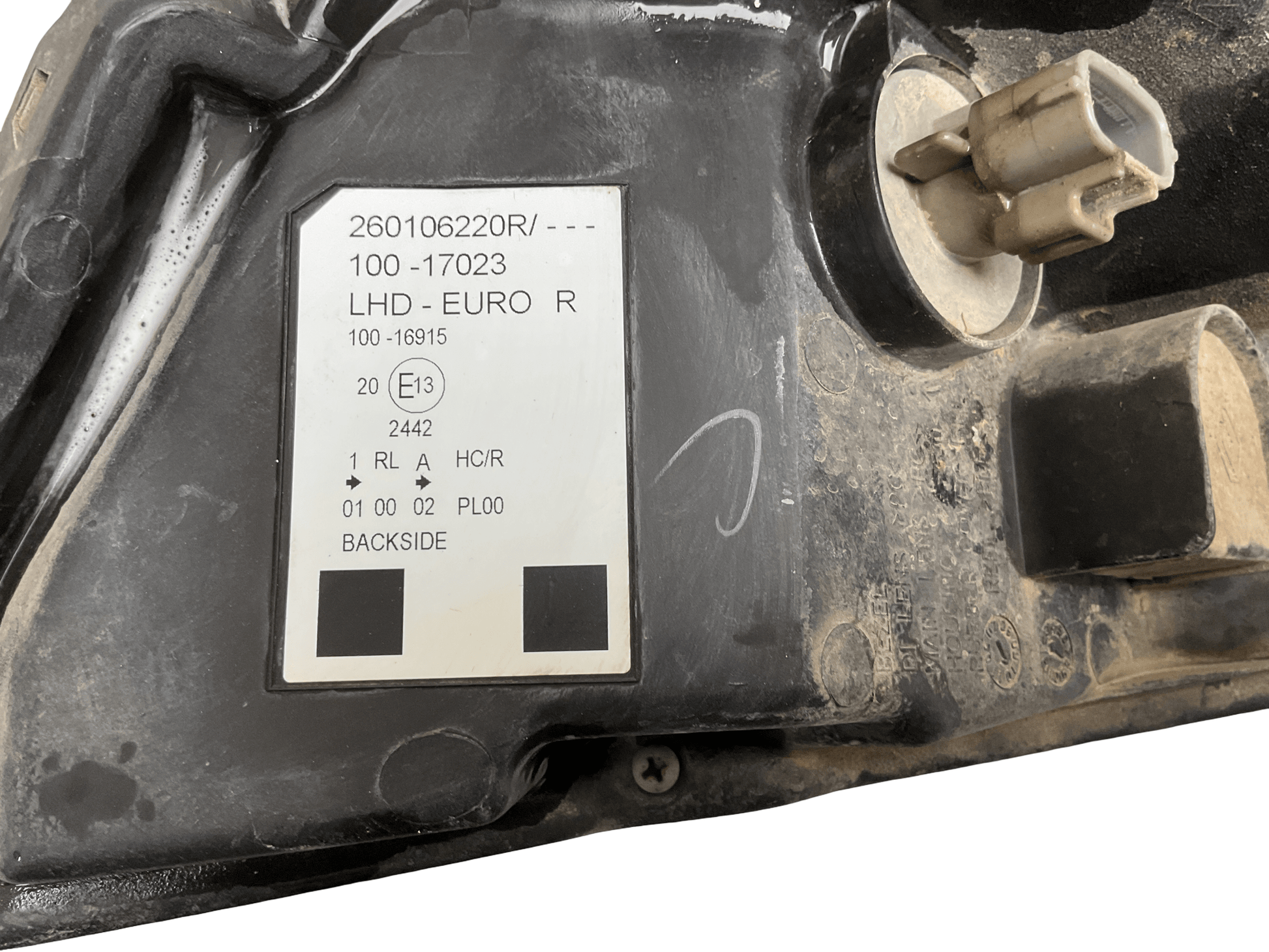 Faro del dcho Renault Kangoo II 07-13 - 260106220R _