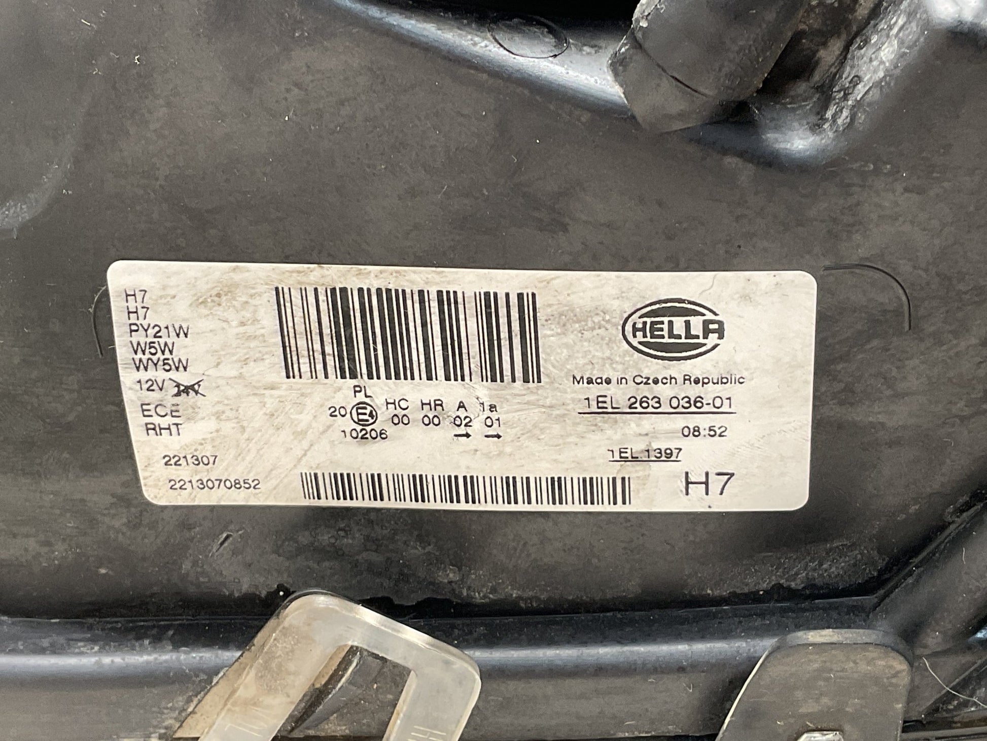 Faro del izq Mercedes Clase M 05-08 - 1EL263036