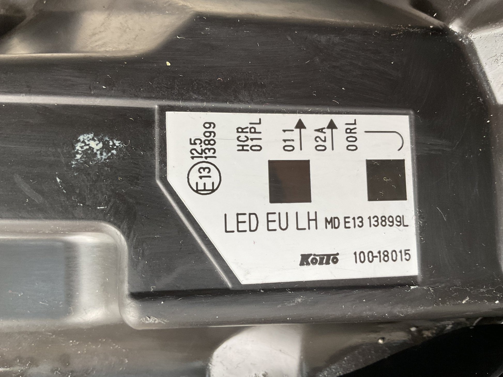 Faro del izq Nissan Qashqai 13-22 - 10018015