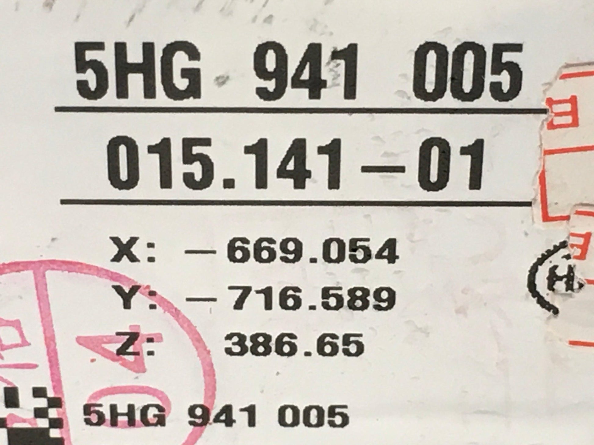 Faro del izq VW Golf VIII - 5HG941005