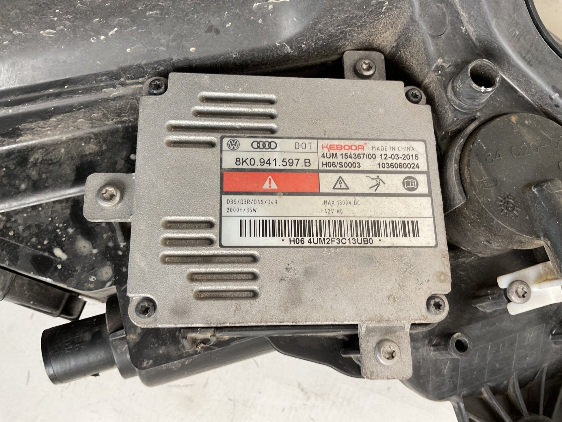 Faro derecho Audi A3 8V 2012 2020 - 8V0941006