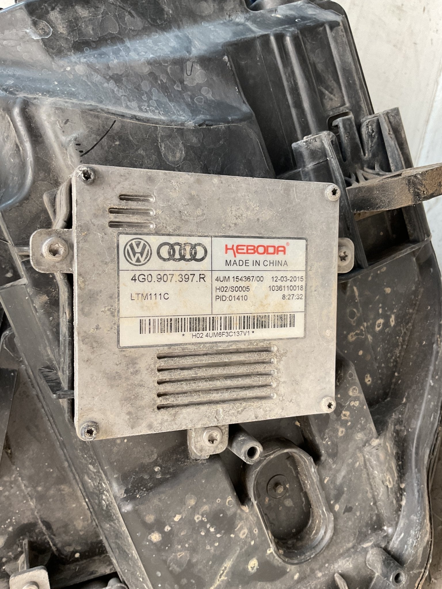 Faro derecho Audi A3 8V 2012 2020 - 8V0941006