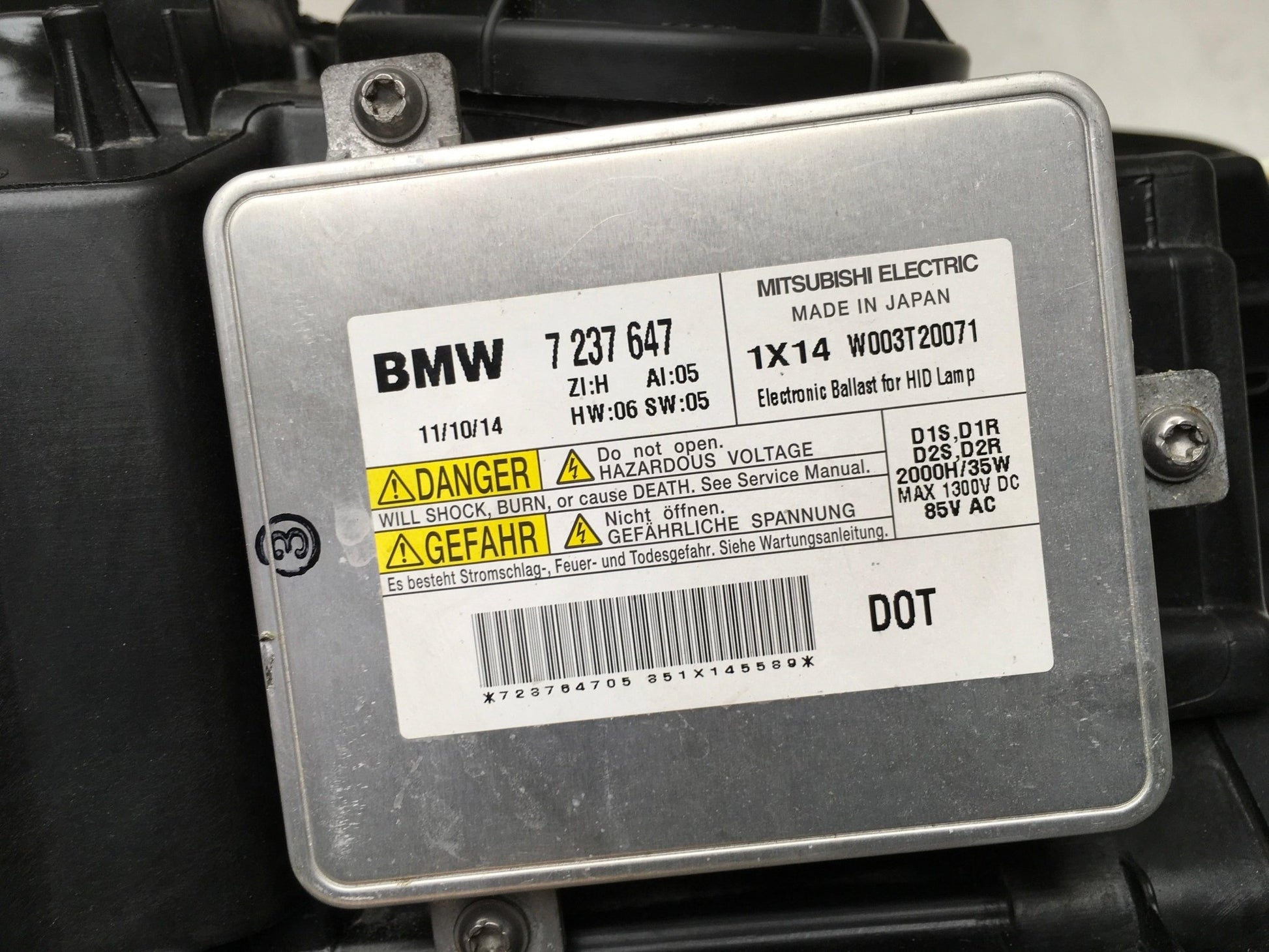 Faro derecho BMW F20 - 7296914