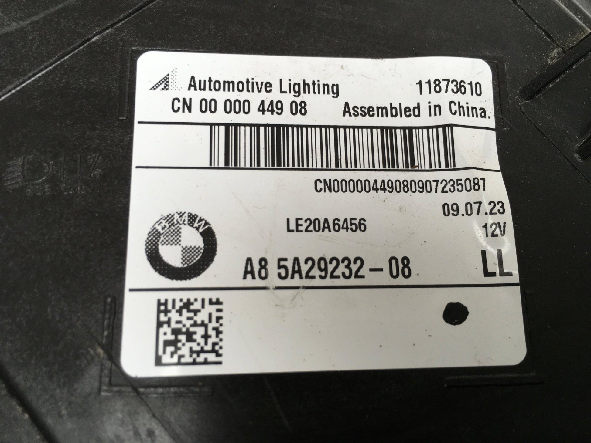 Faro derecho BMW G01 G02 Fase 2 - 