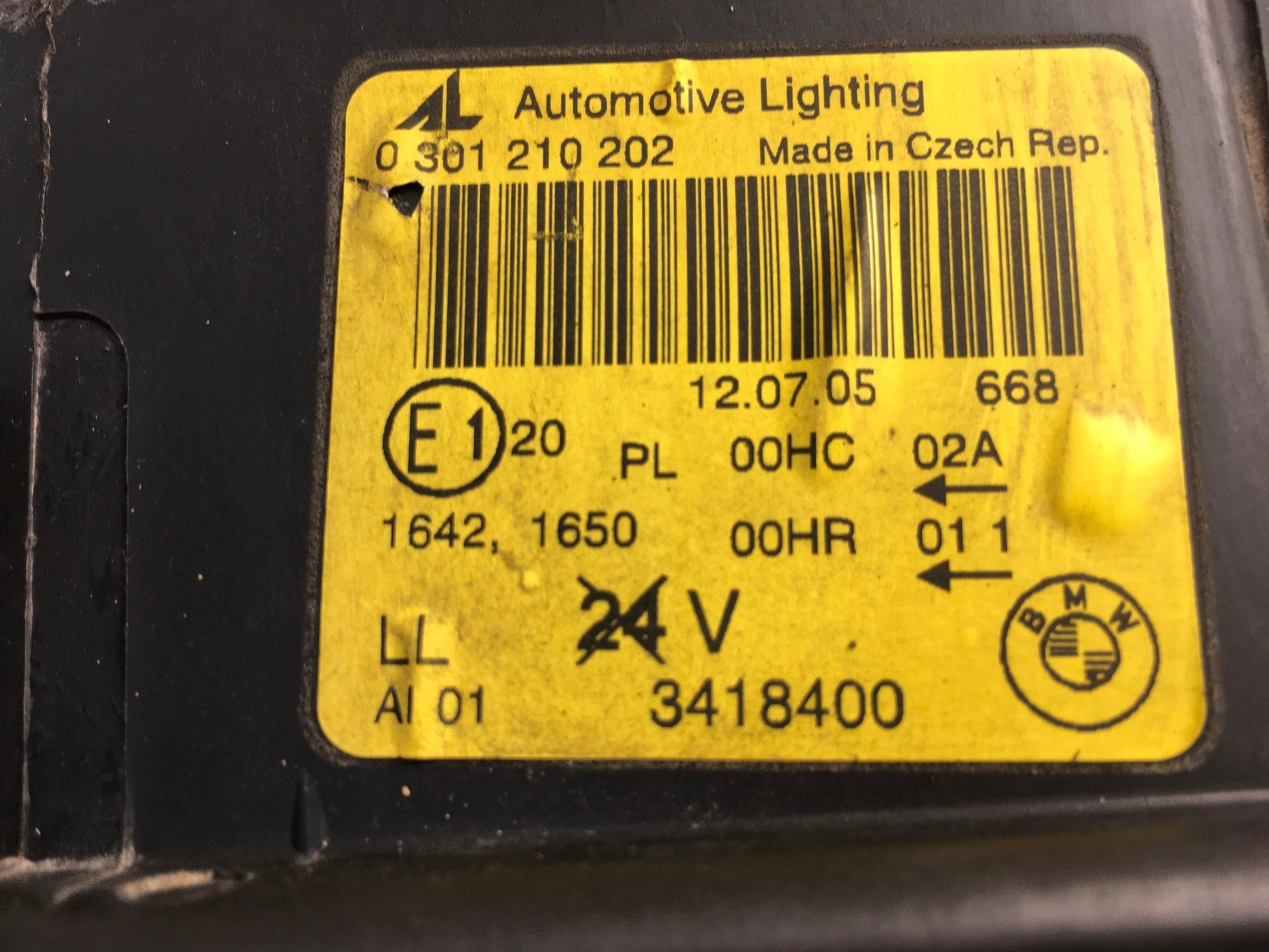 Faro derecho BMW X3 E83 - 0301210202