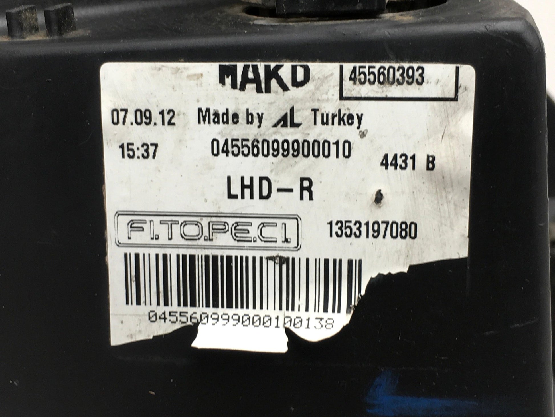 Faro derecho Fiat Fiorino III - 1353197080