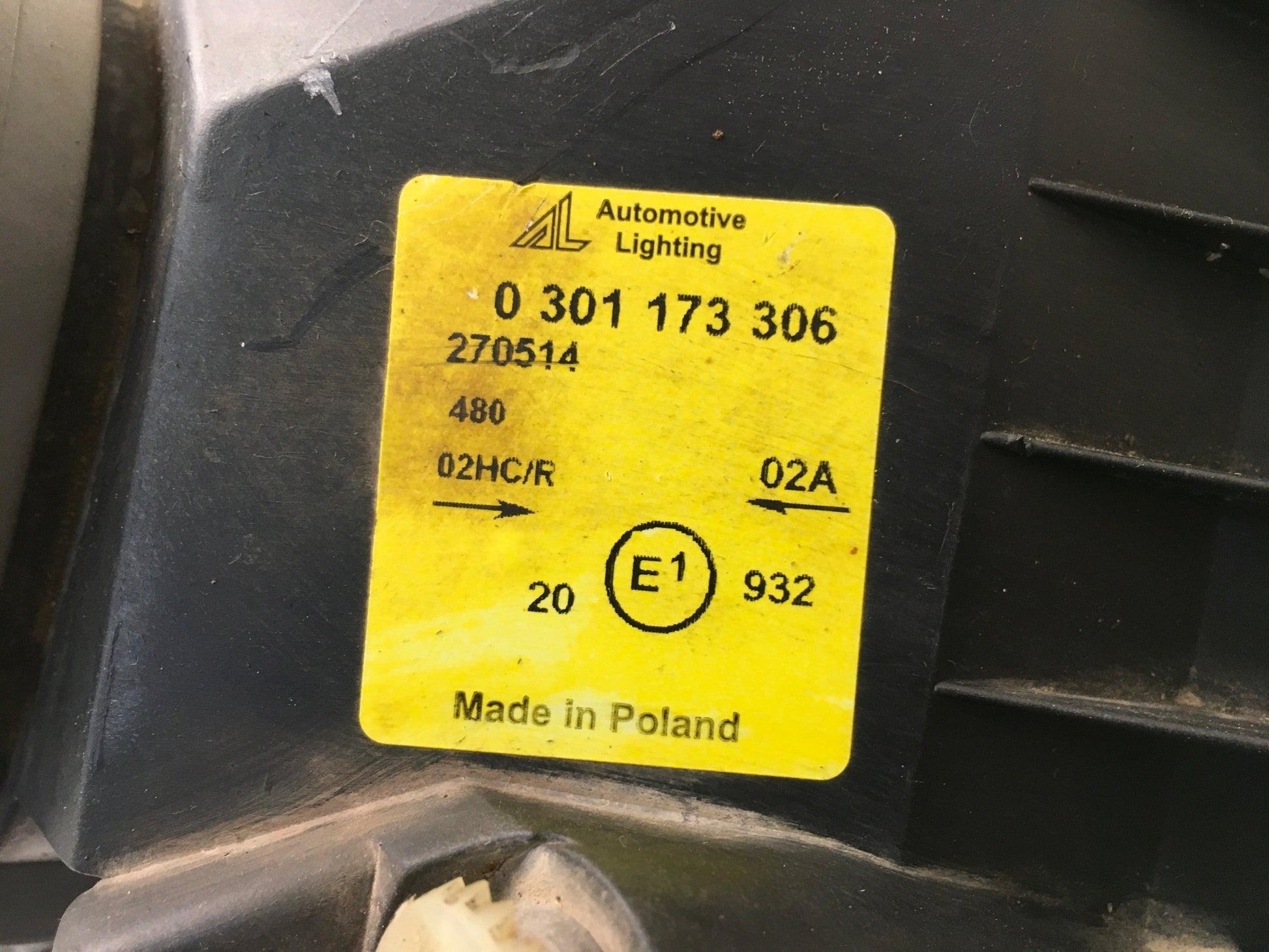 Faro derecho Ford Fiesta IV Fase 2 - YS6113005AL