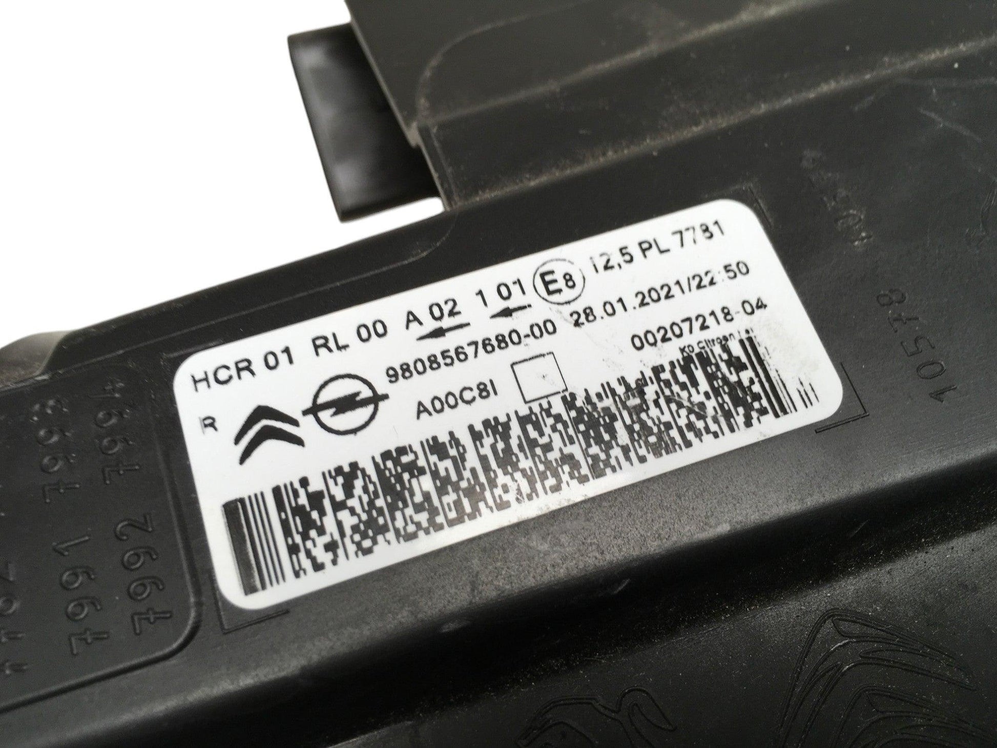 Faro derecho Jumpy Vivaro Scudo III - 9808567680