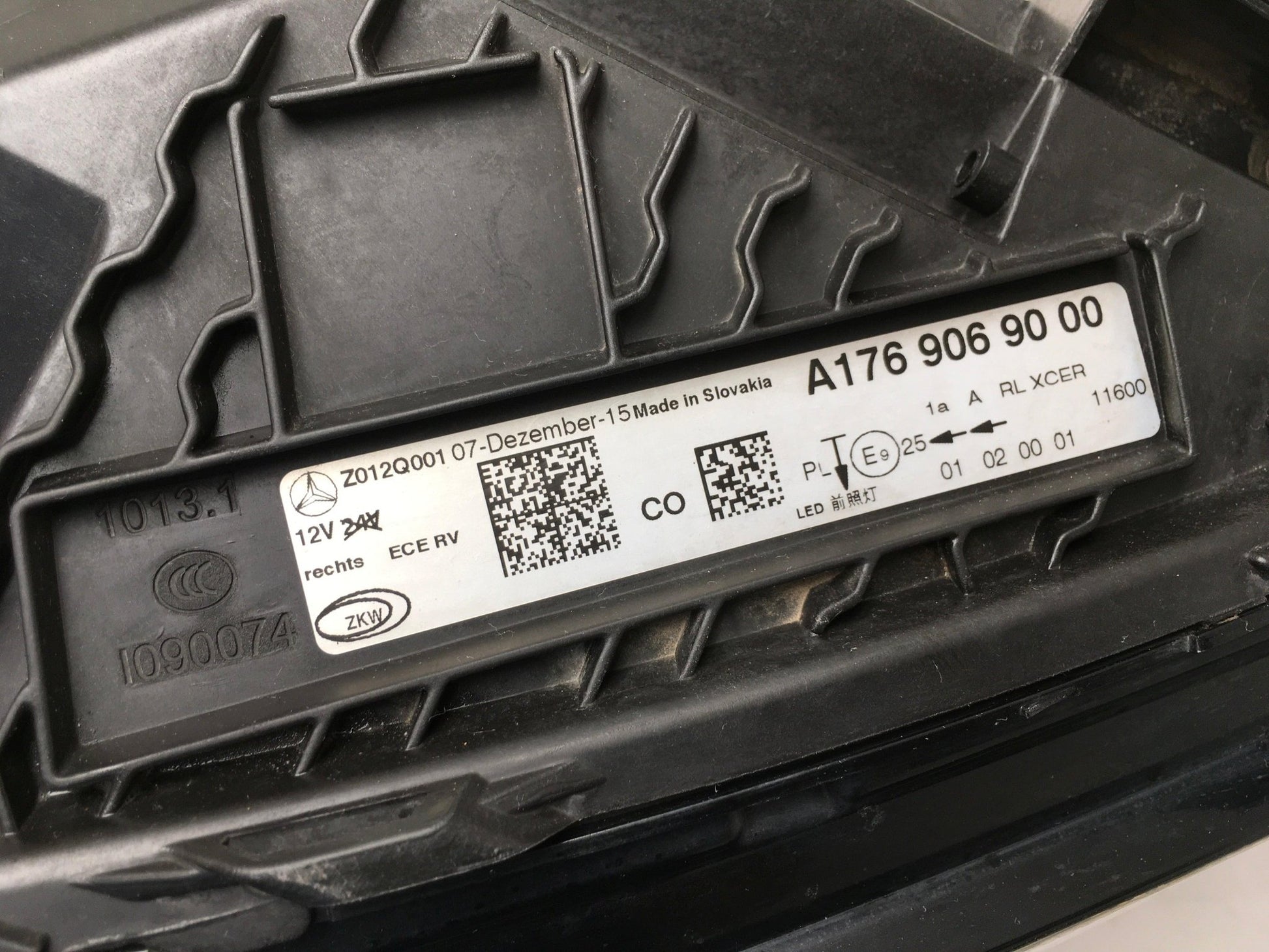 Faro derecho Mercedes W176 - A1769069000