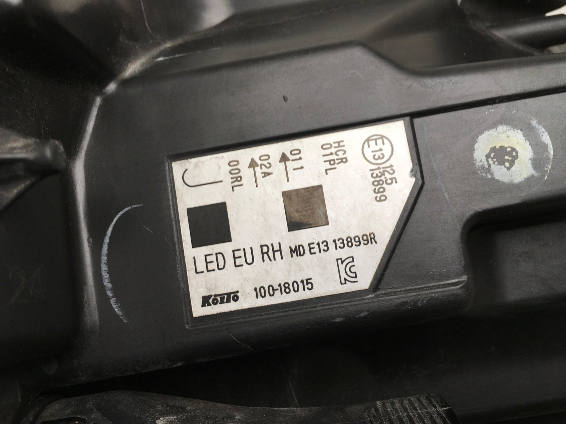 Faro derecho Nissan Qashqai J11 - 260104EH1A