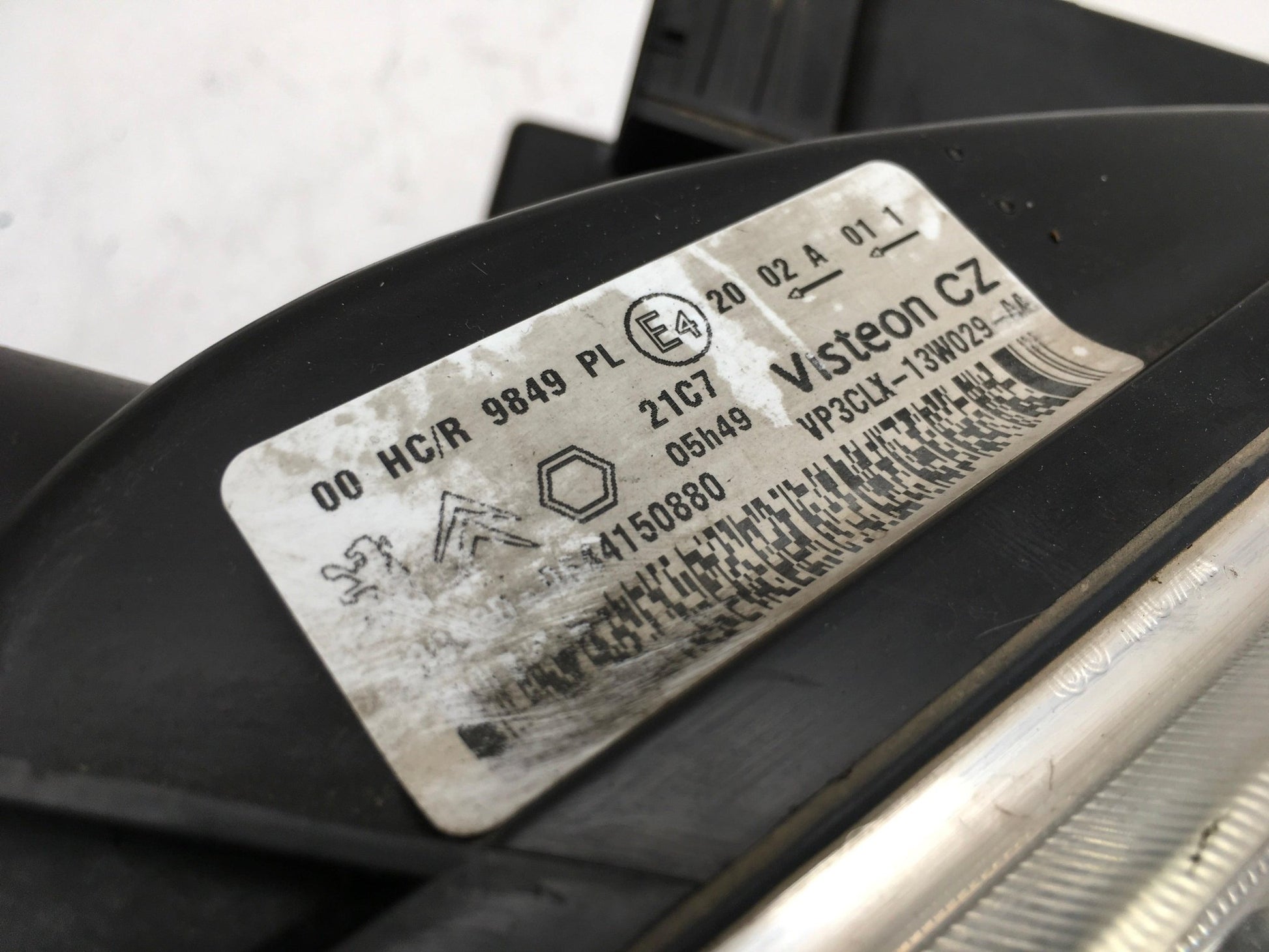 Faro derecho Peugeot Partner I S2 - 9644150880