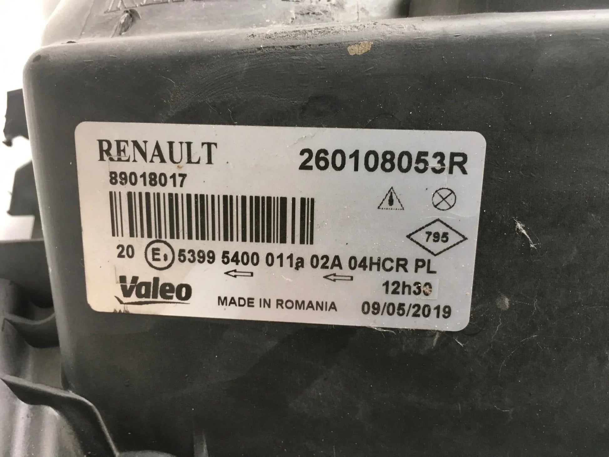 Faro derecho Renault Megane II