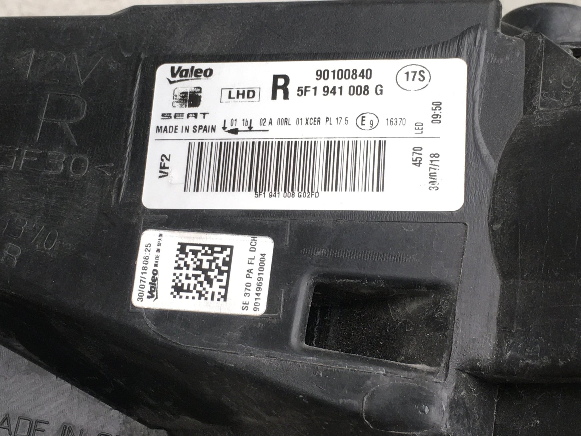 Faro derecho Seat Leon III FR - 5F1941008G _