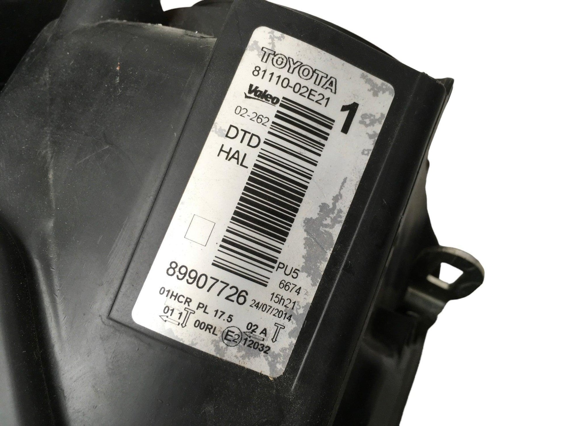 Faro derecho Toyota Auris E18 - 8111002E21