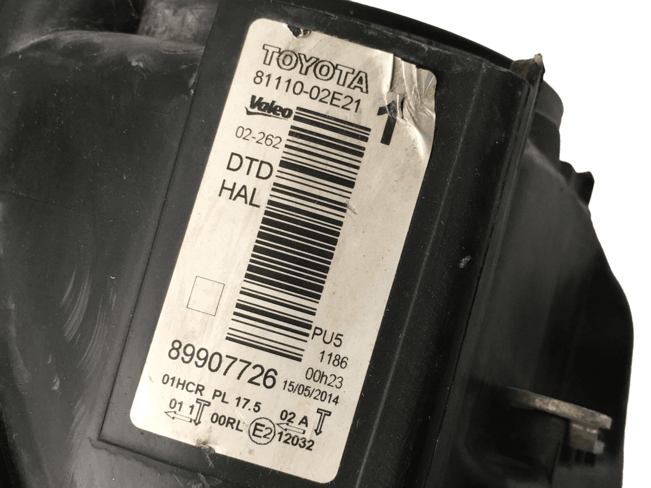 Faro derecho Toyota Auris II 89907726 - 89907726