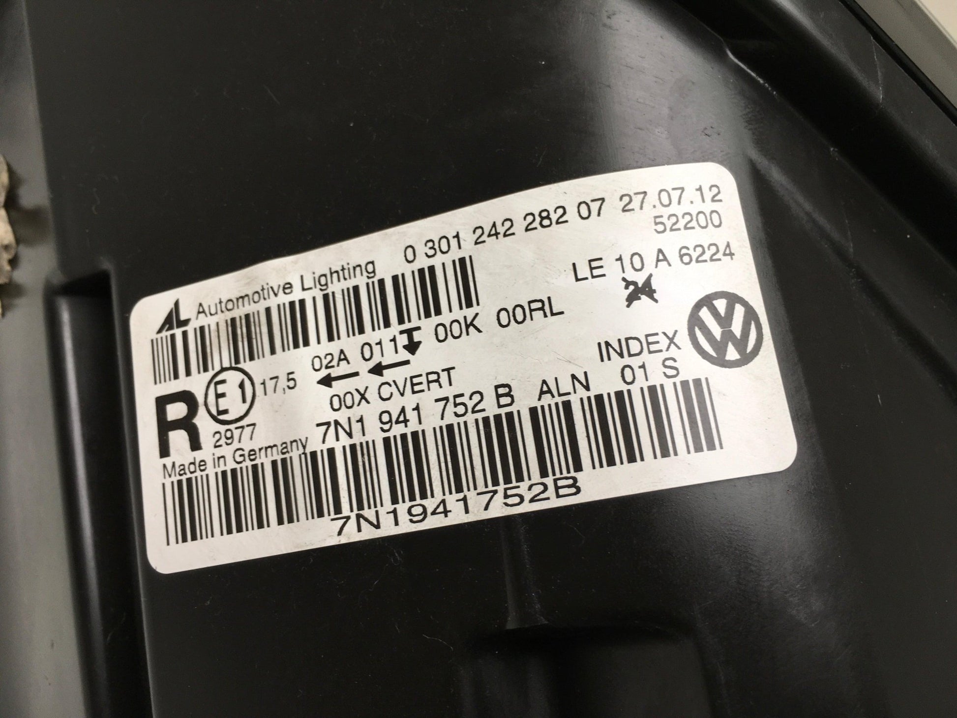 Faro derecho VW Sharan II Fase2 - 7N1941752B