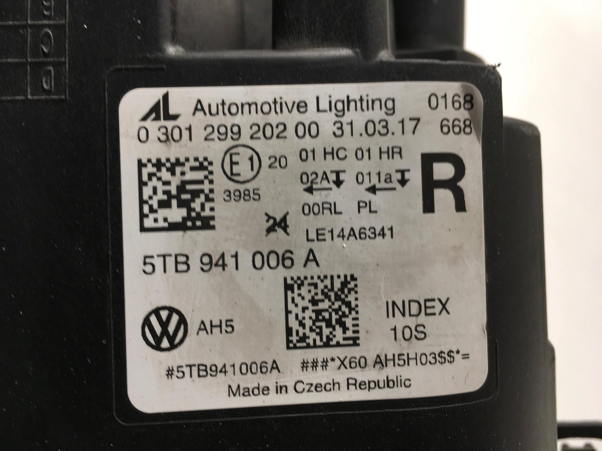 Faro derecho VW Touran 5T - 5TB941006A