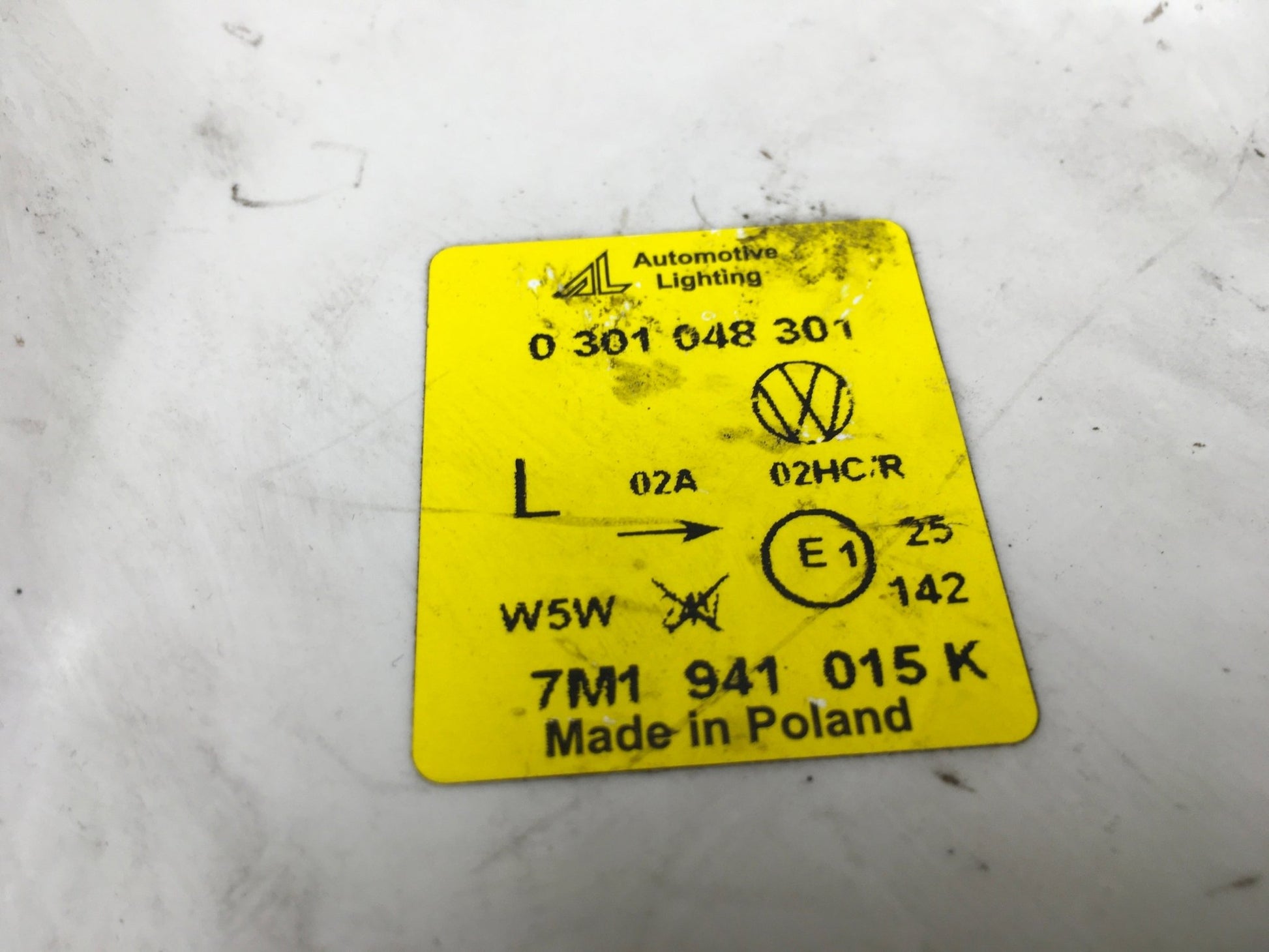 Faro izq Alhambra Sharan Galaxy 7M1941015K - 7M1941015K