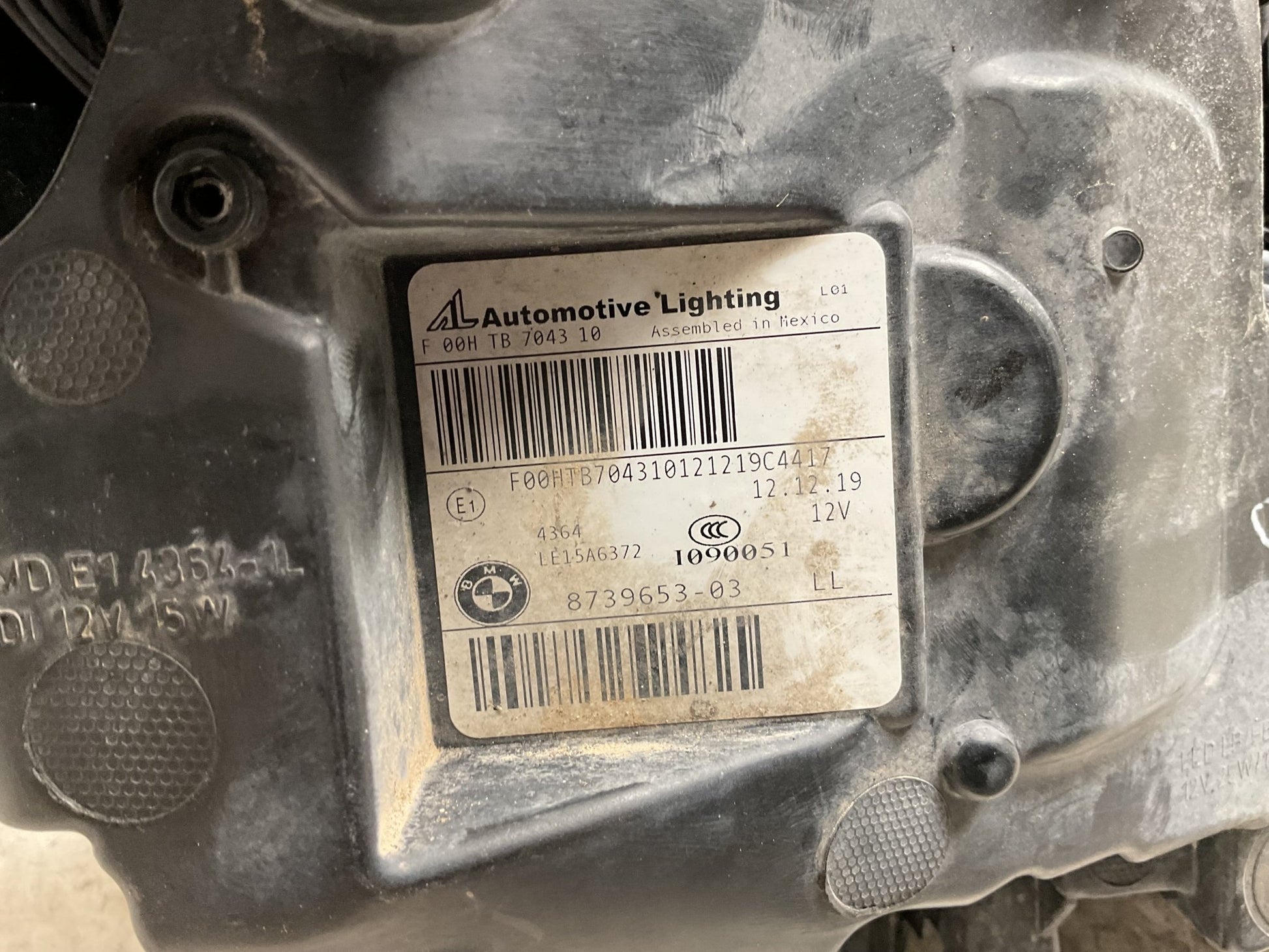 Faro izq BMW X3 G01 - 8739653