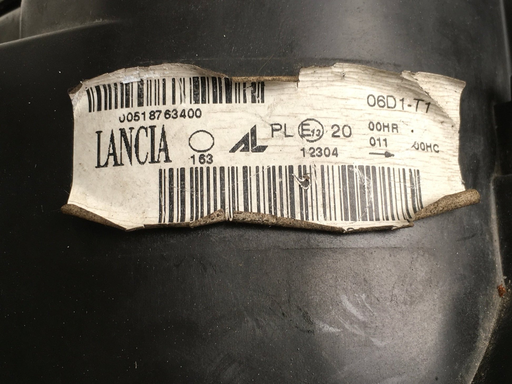 Faro izq Lancia Delta III 844 - 00518763400