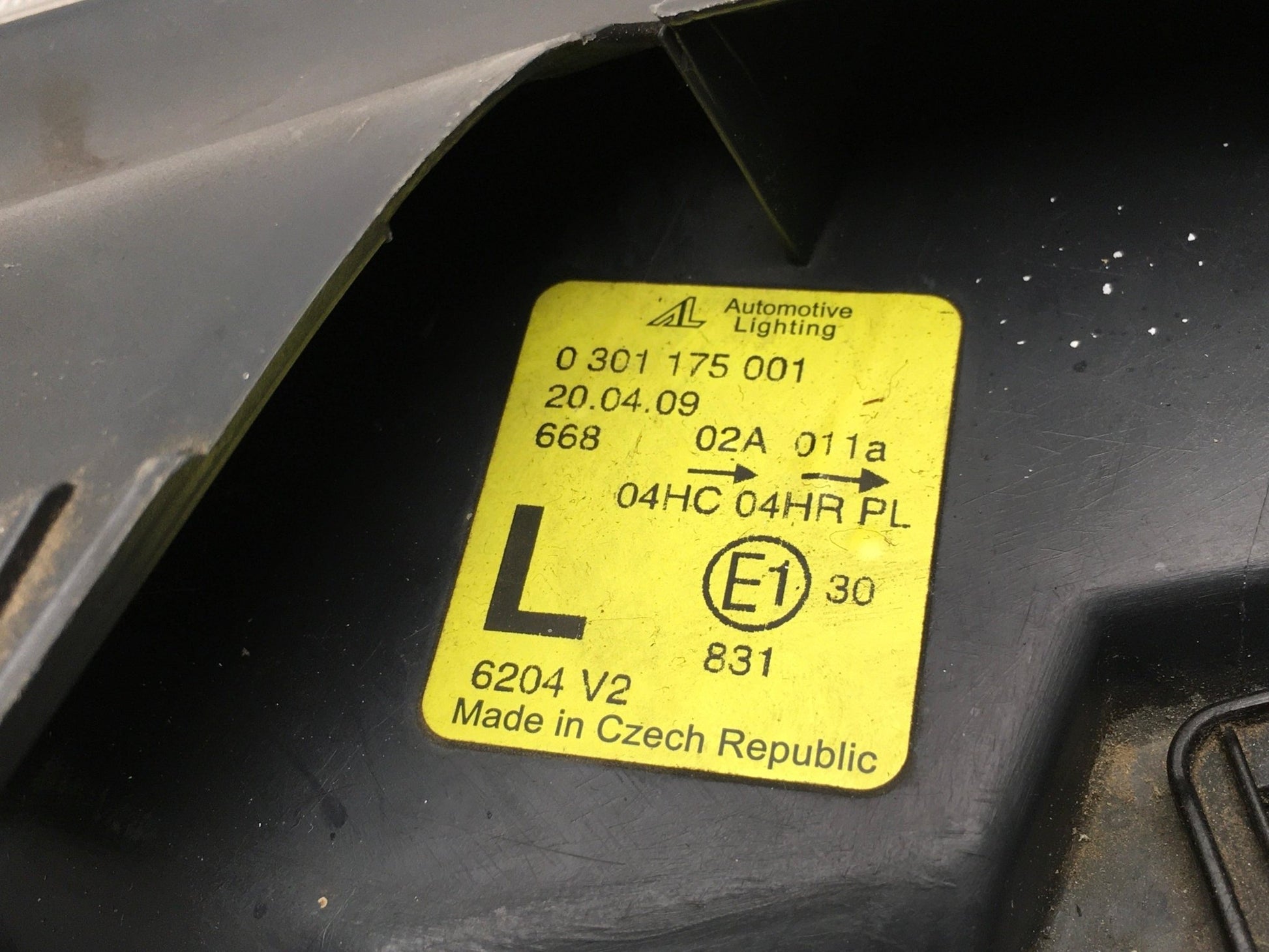 Faro izq Peugeot 406 ST Fase 2 - 0301175001