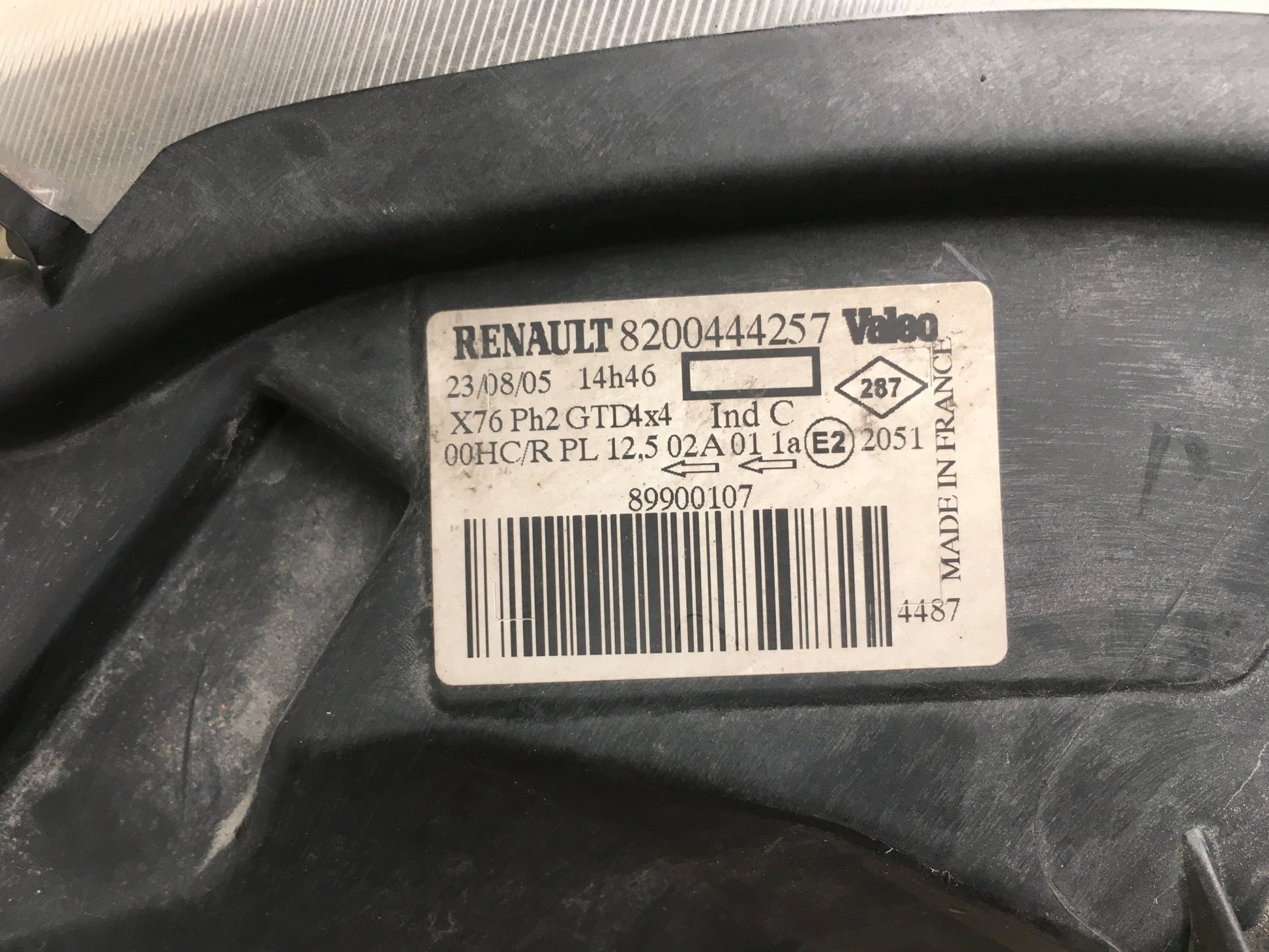 Faro izq Renault Kangoo I Fase 2 - 8200444257