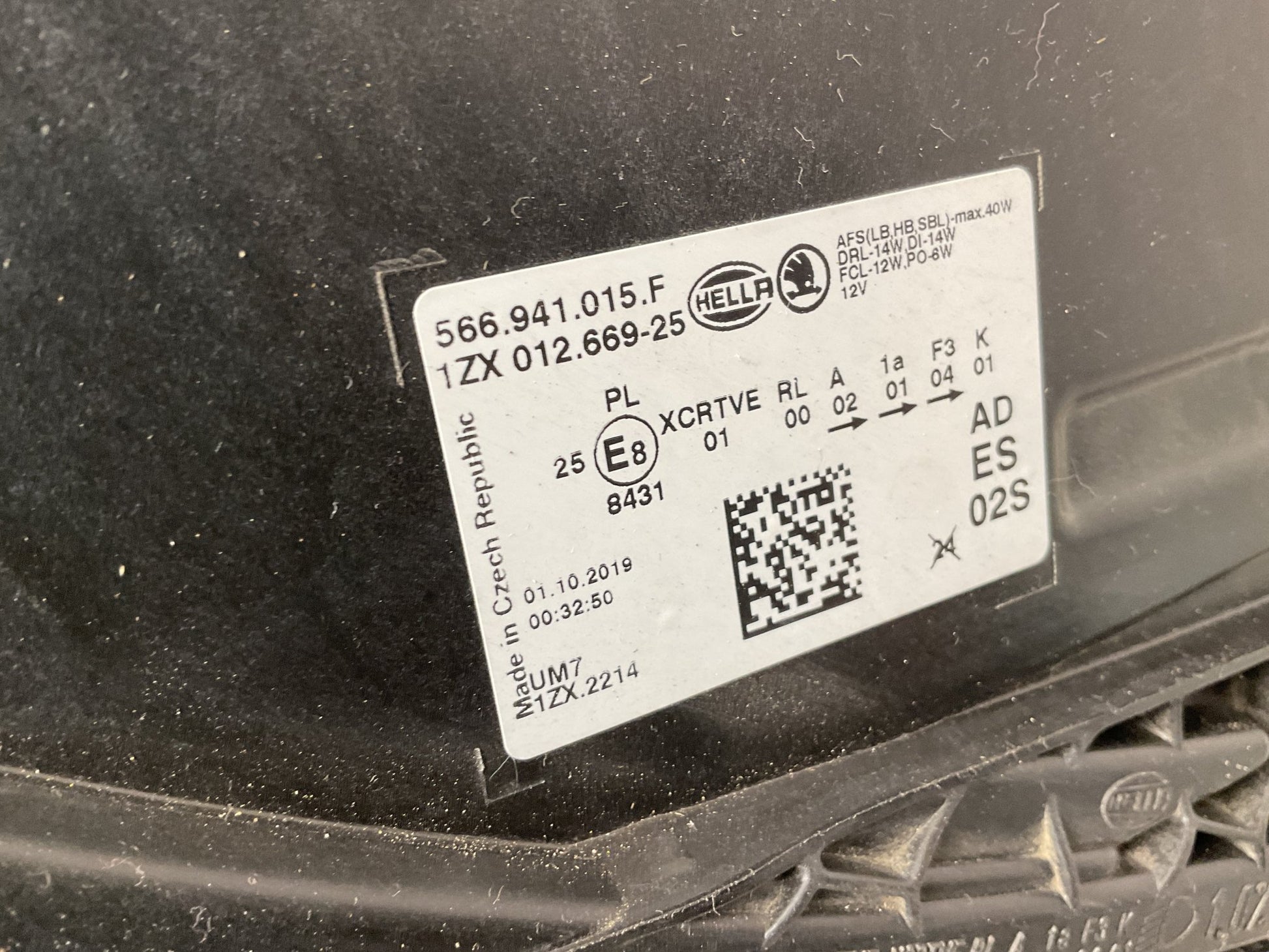 Faro izq Skoda Kodiaq 16-24 - 566941015F